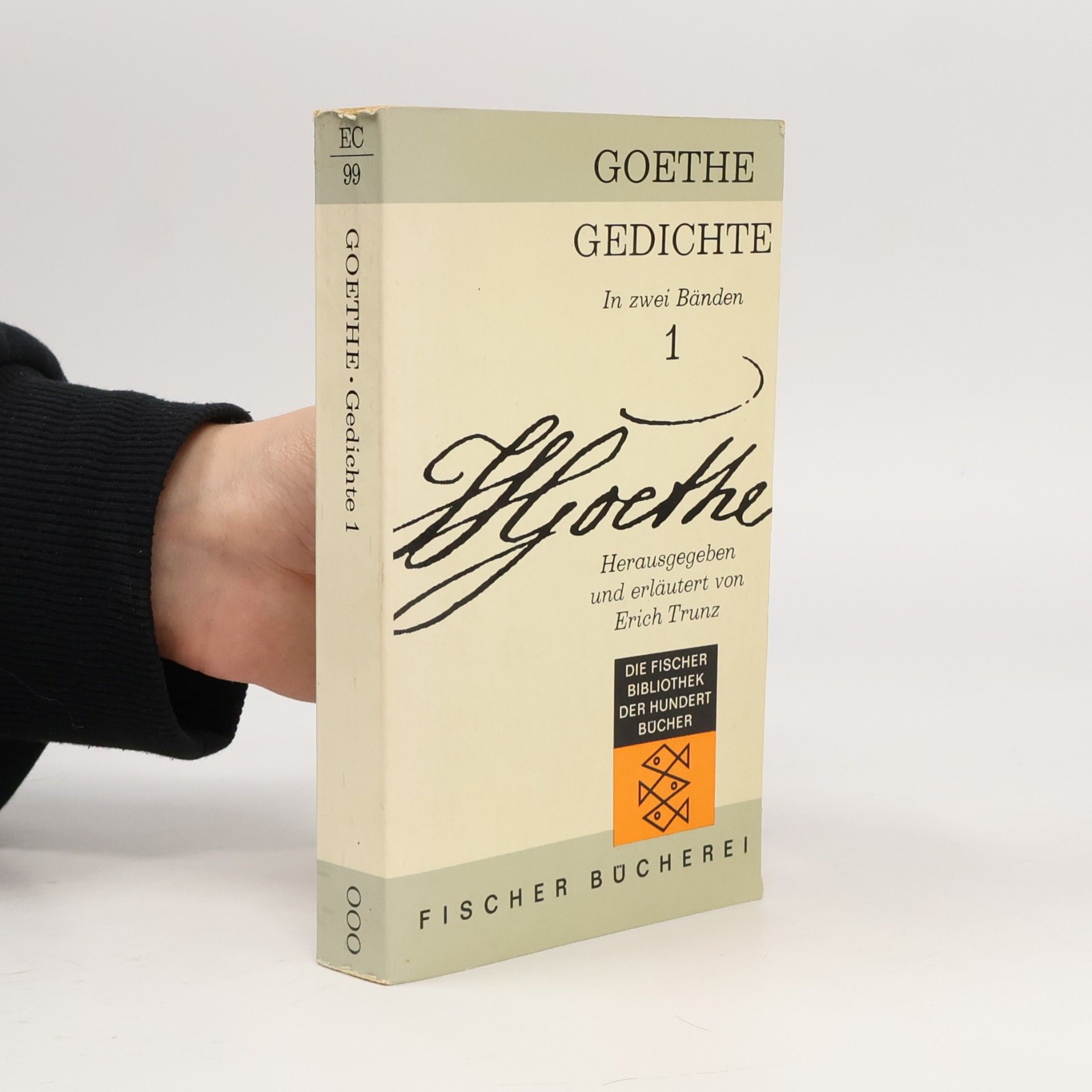 Johann Wolfgang von Goethe Goethe Gedichte 1