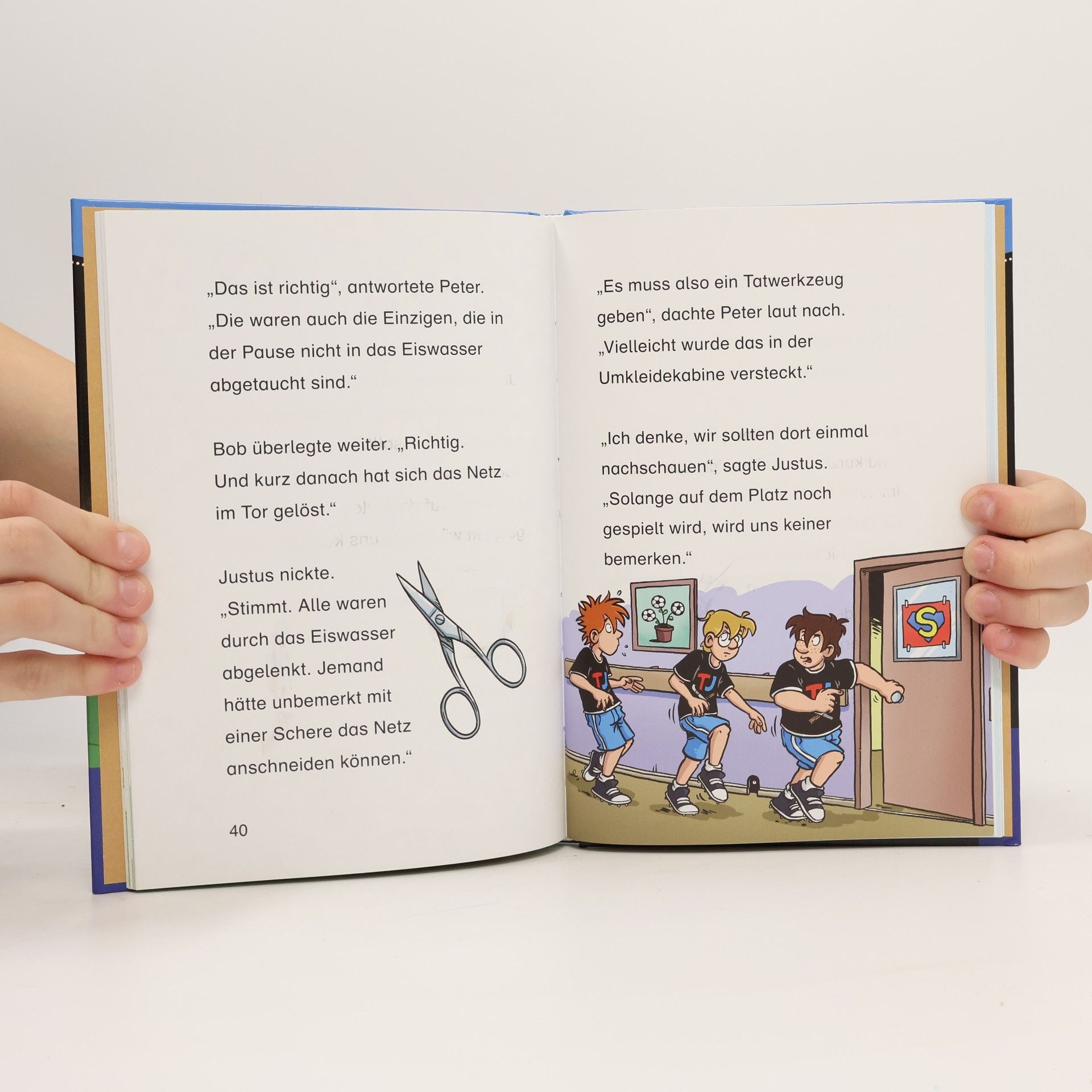 Ulf Blanck Die drei ??? Kids, Bücherhelden 2. Klasse, Verrücktes Fußballspiel