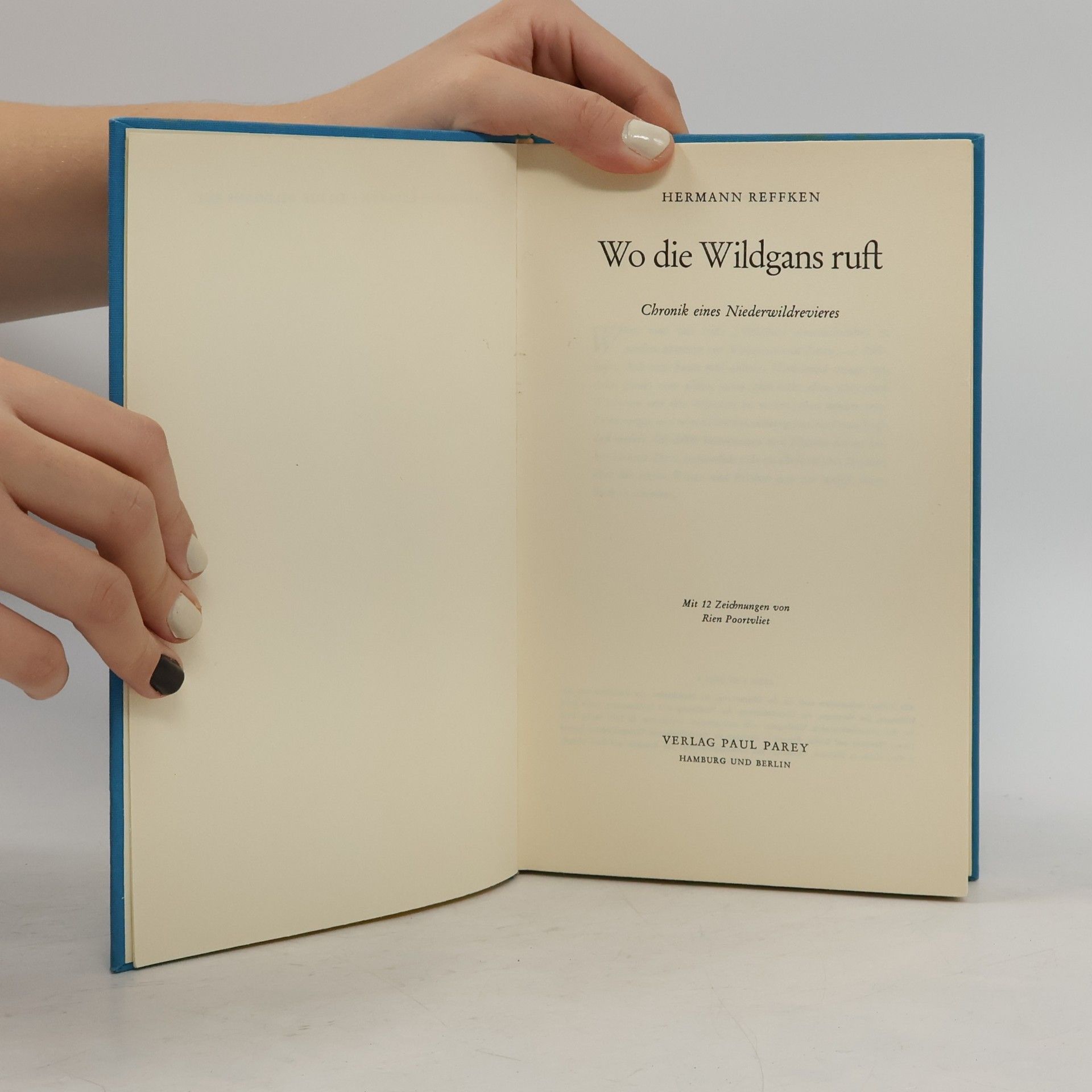 Hermann Reffken Wo die Wildgans ruft