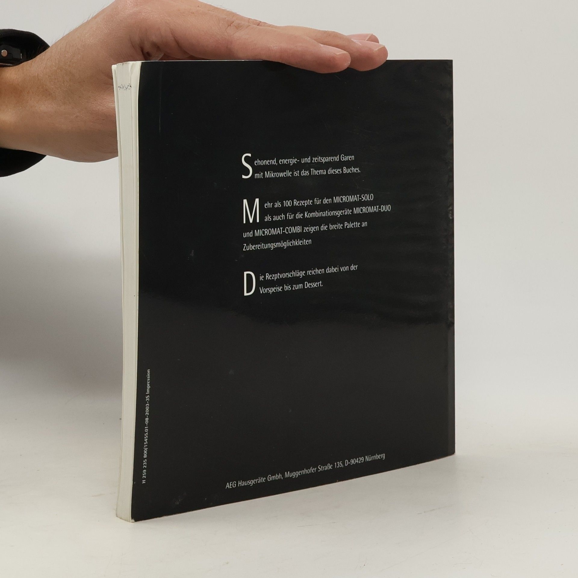 Kolektív autorov Kochbuch für Mikrowellengeräte. Micromat