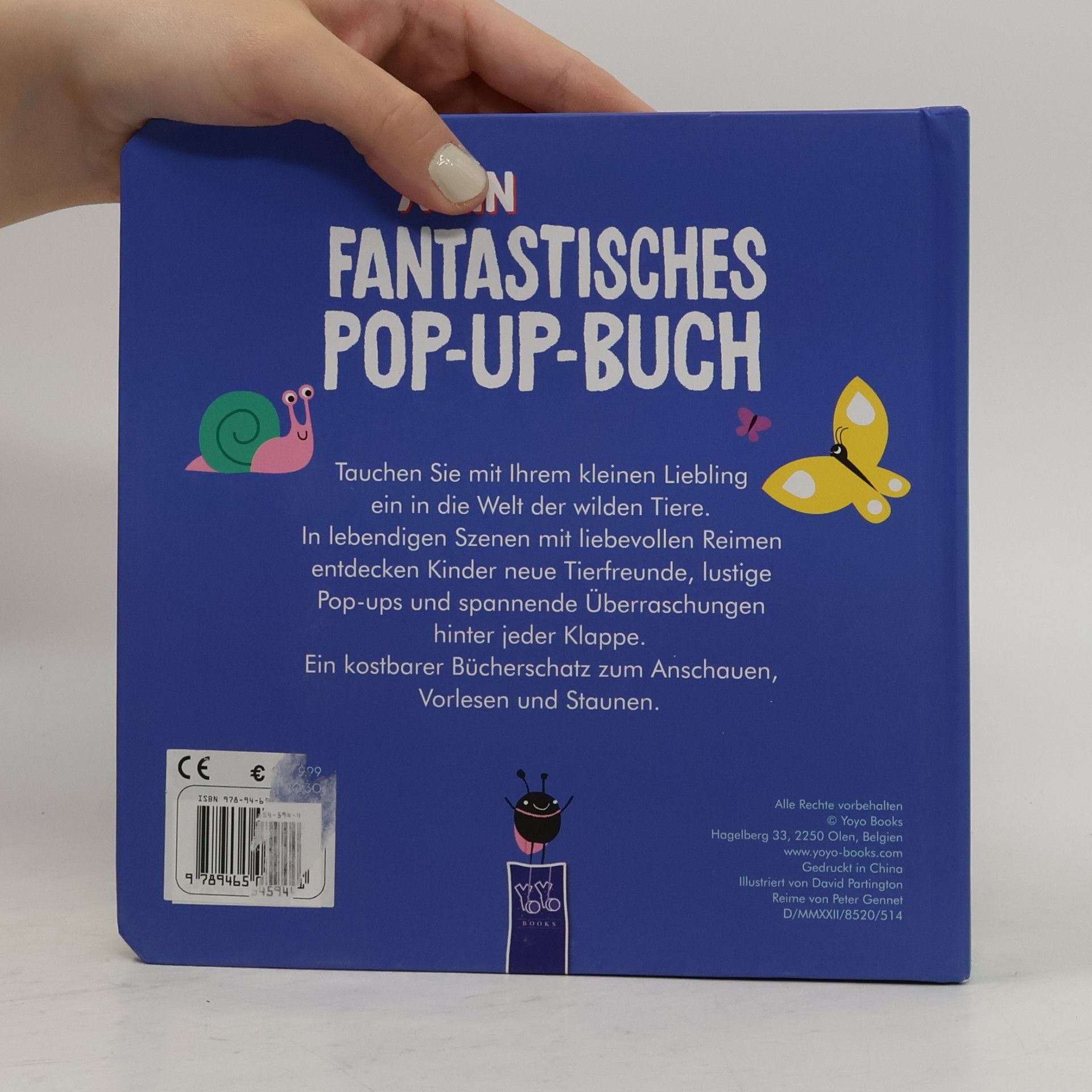 David Partington Mein fantastisches Pop-Up-Buch - Tierfreunde