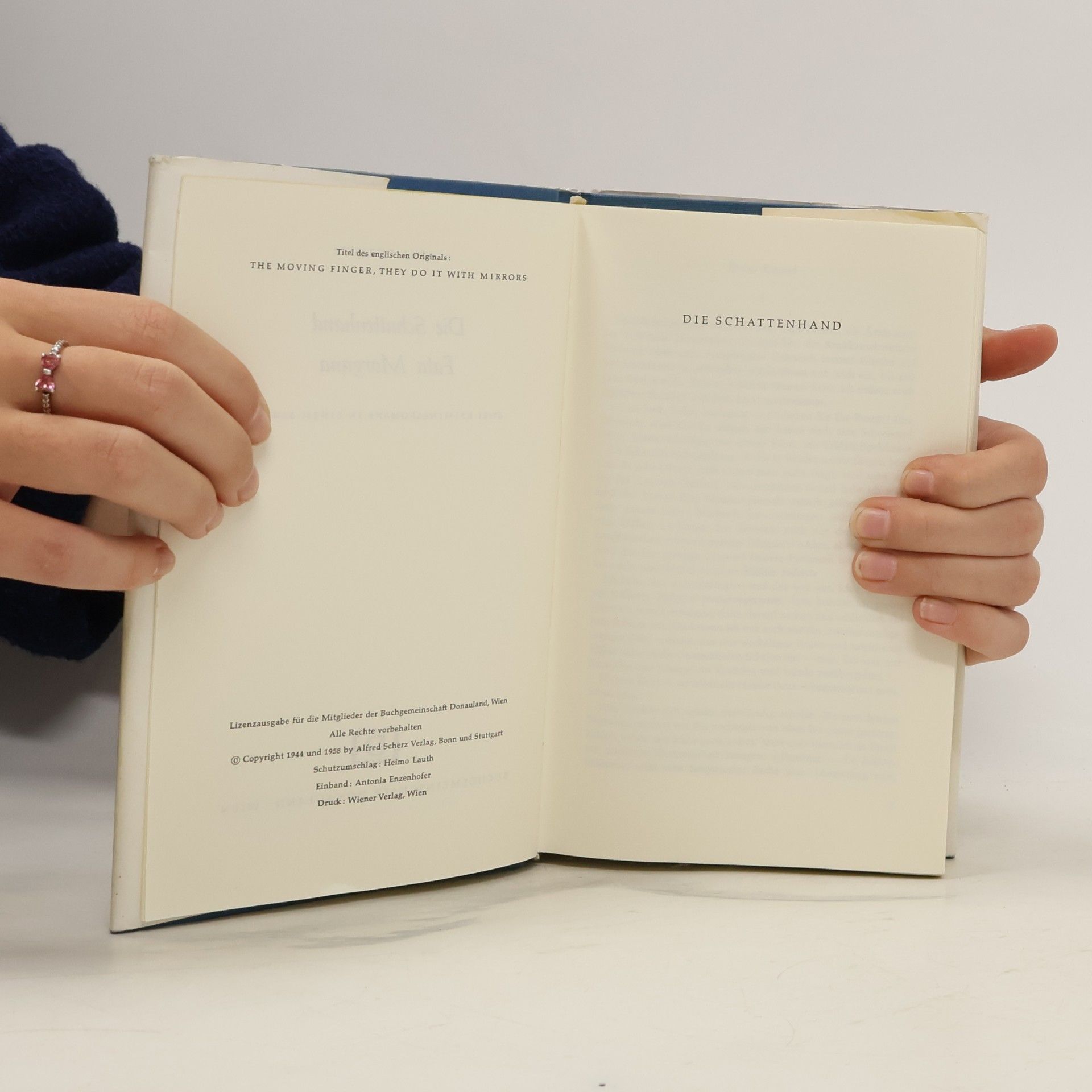 Agatha Christie Die Schattenhand. Fata Morgana