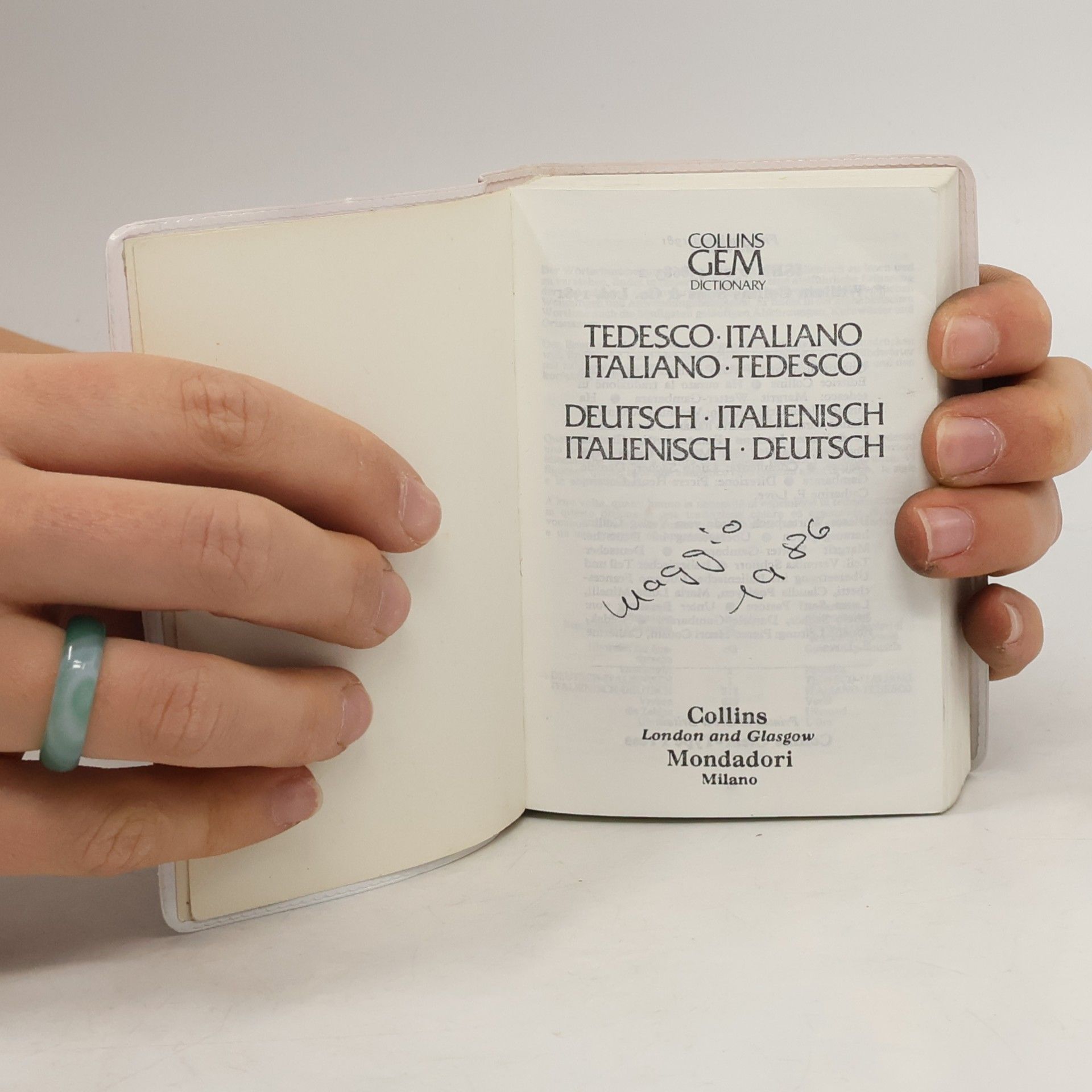 Autorenkollektiv Collins Mondadori. Dizionario tedesco-italiano. Italiano-tedesco