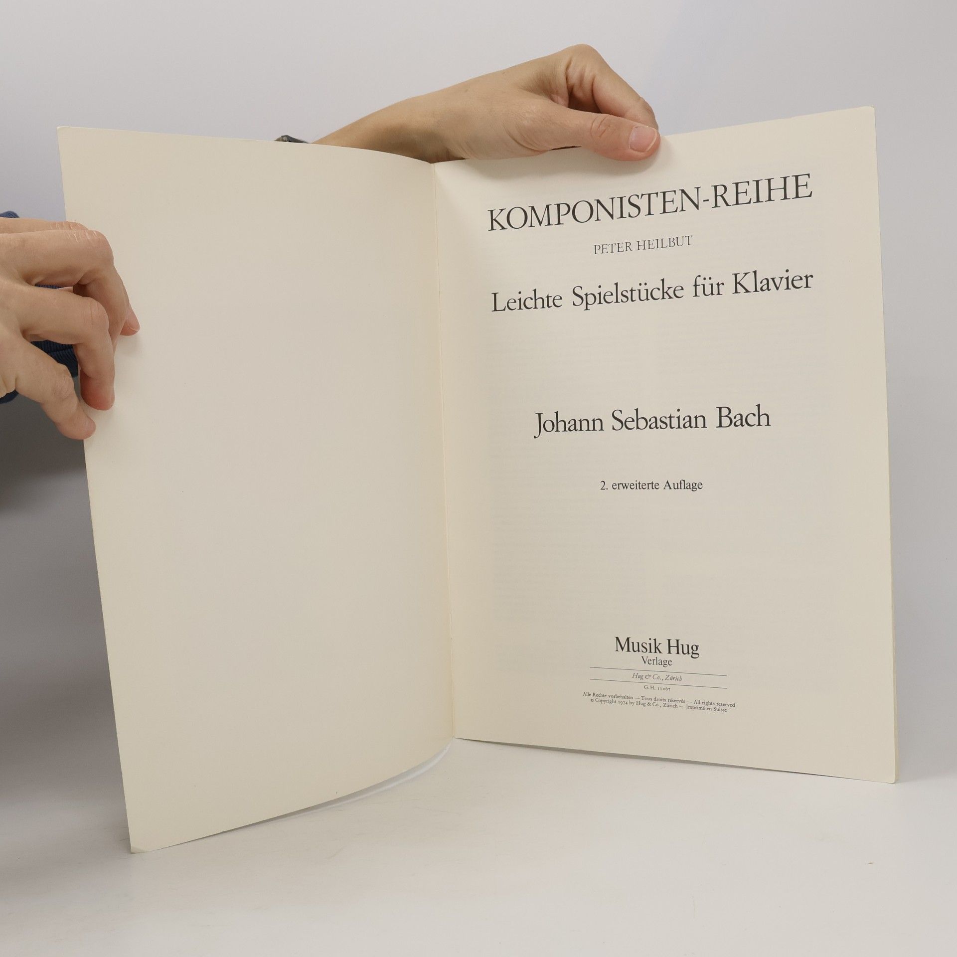 Peter Heilbut Komponisten Reihe. Leichte Spielstücke für Klavier