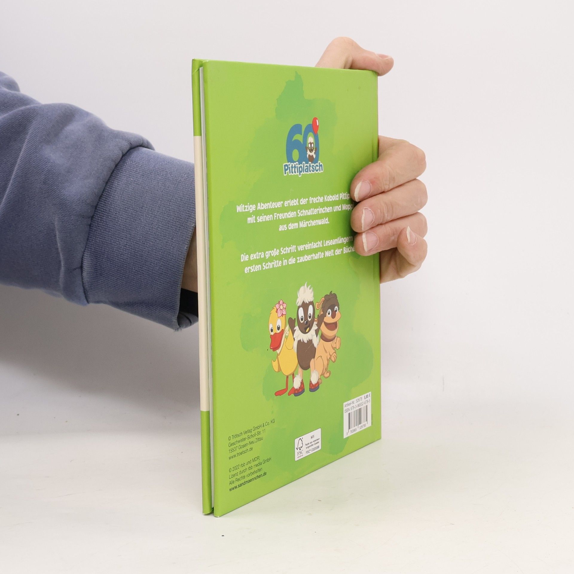 Trötsch Verlag Trötsch Unser Sandmännchen Geschichten zum Lesenlernen Pittiplatsch