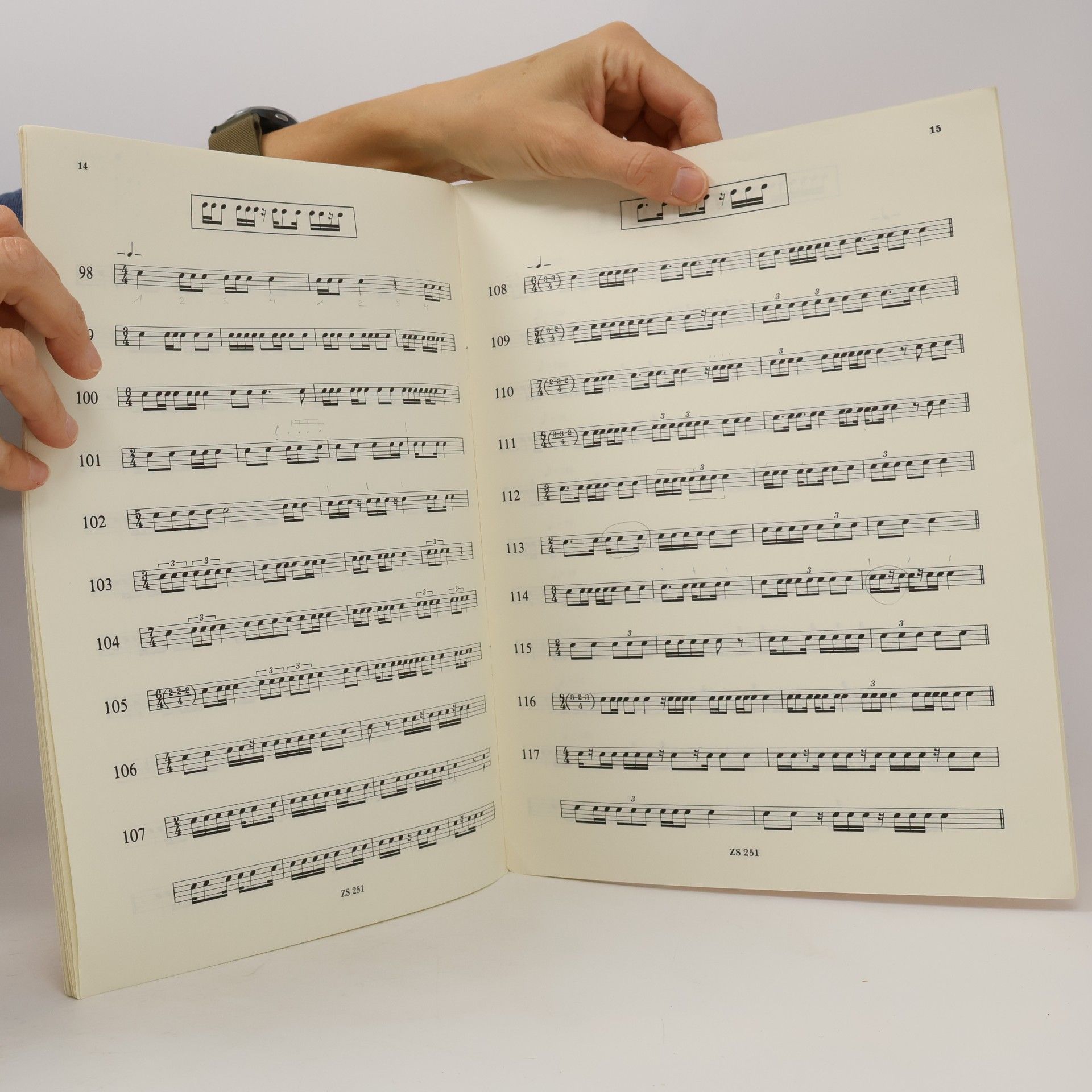 Siegfried Fink Rhythmus-Schule Heft 1: Unterstufe