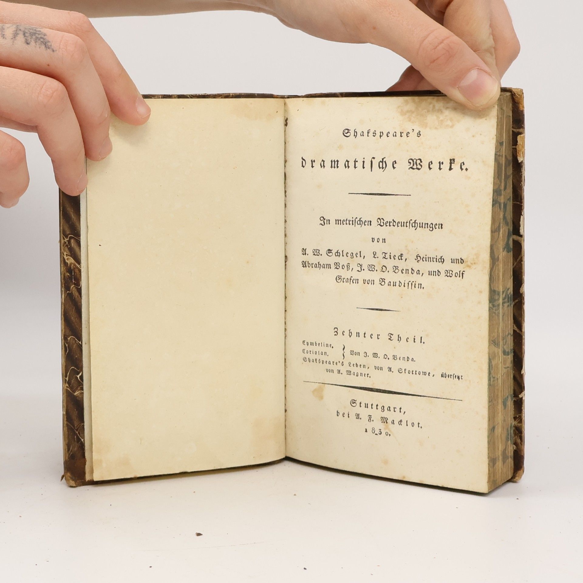 William Shakespeare Shakespeare's dramatische Werke 10