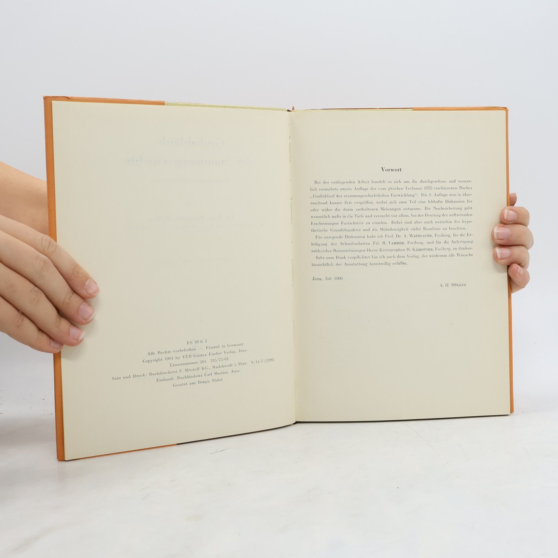 Arno Hermann Müller Großabläufe der Stammesgeschichte