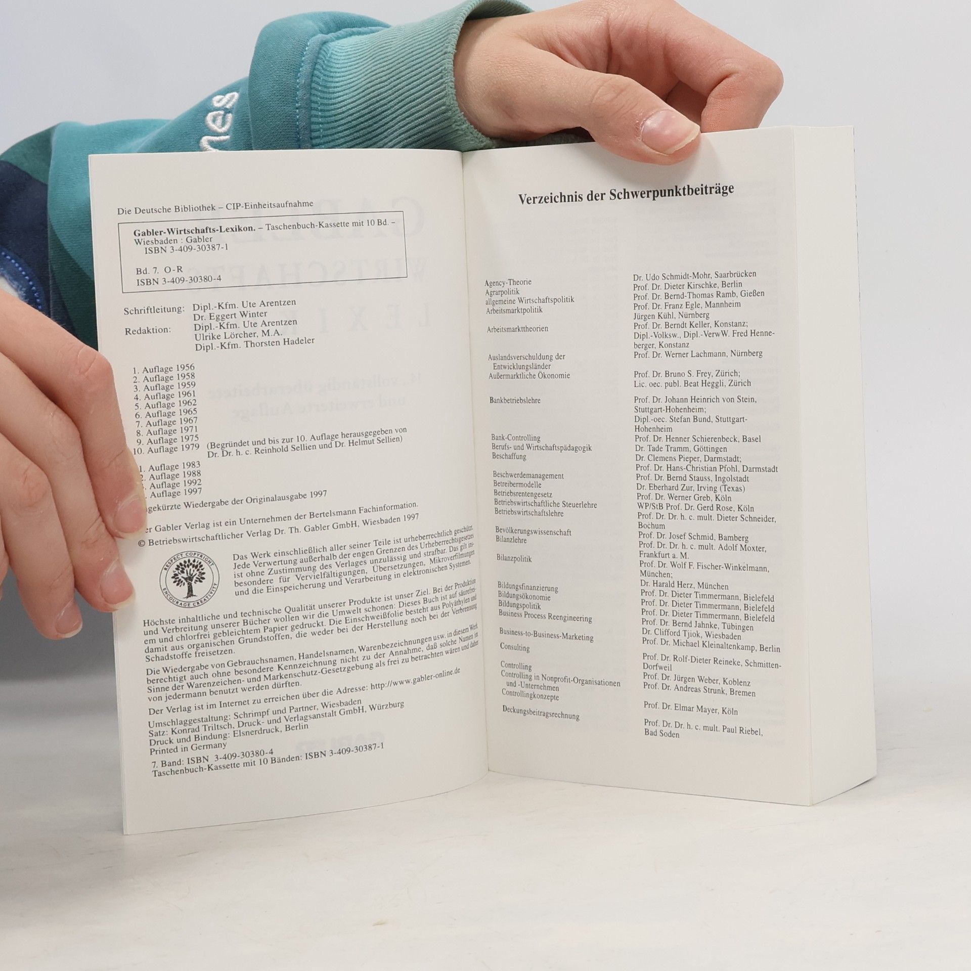 Various authors Gabler Wirtschafts Lexikon O-R