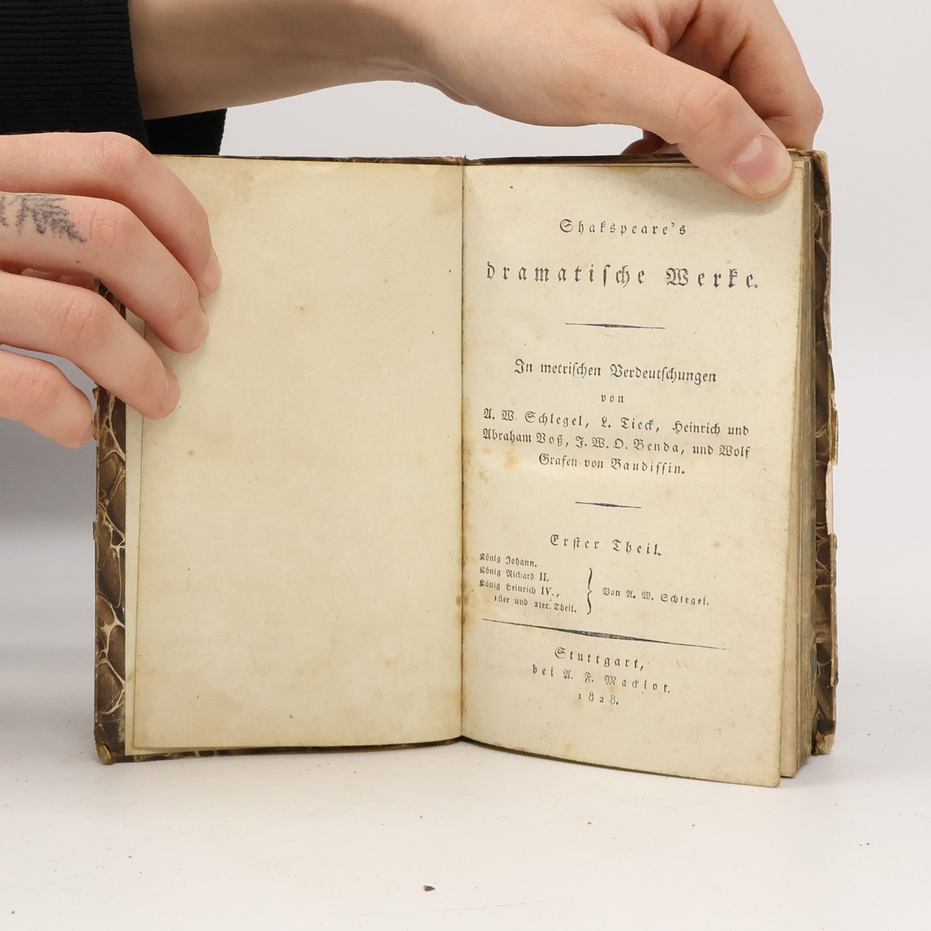 William Shakespeare Shakspeare's Werke 1