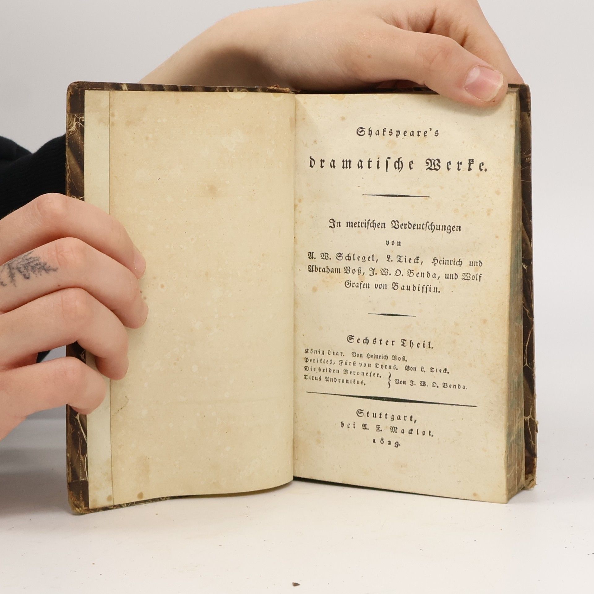 William Shakespeare Shakespeare's dramatische Werke 6
