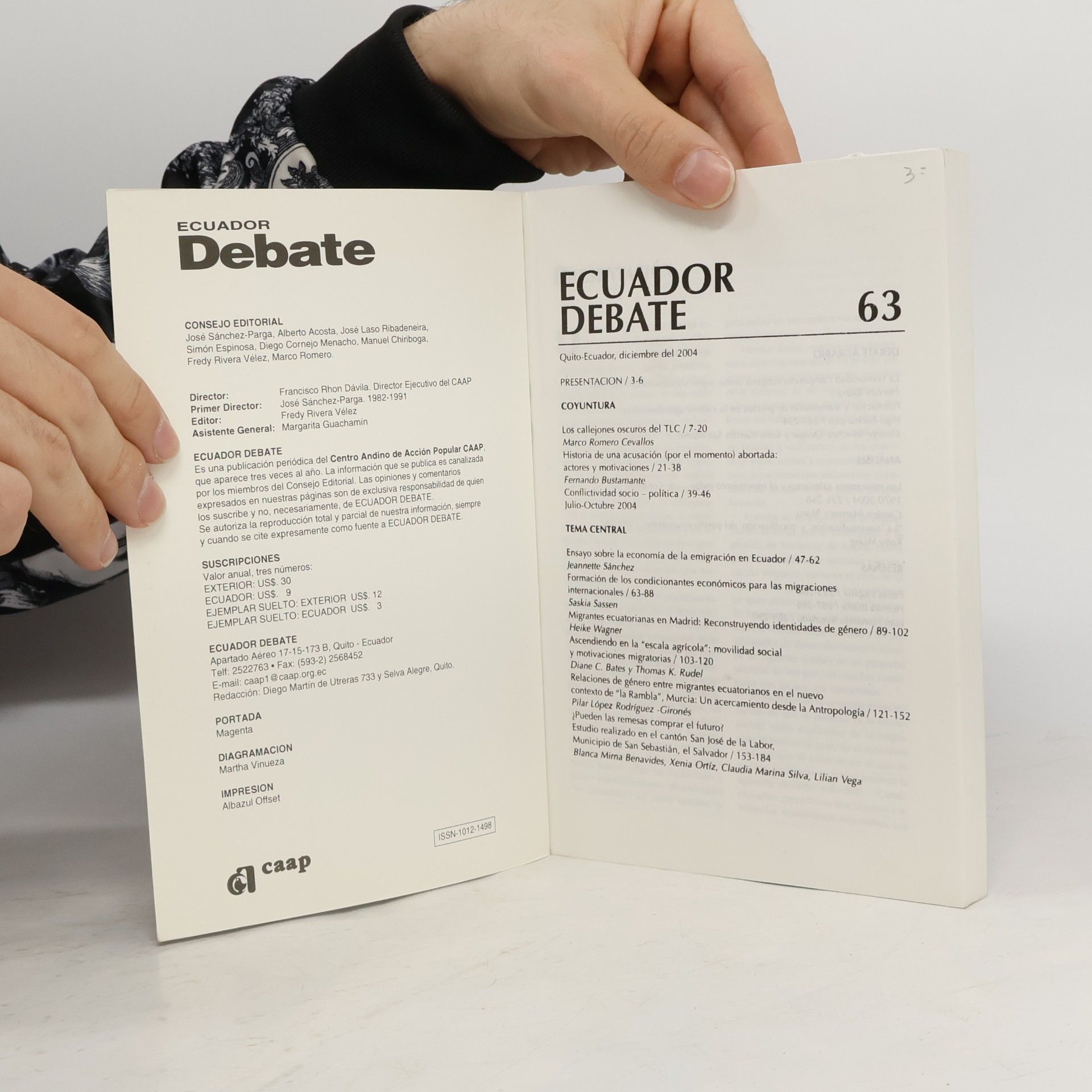 Auteurscollectief Ecuador Debate