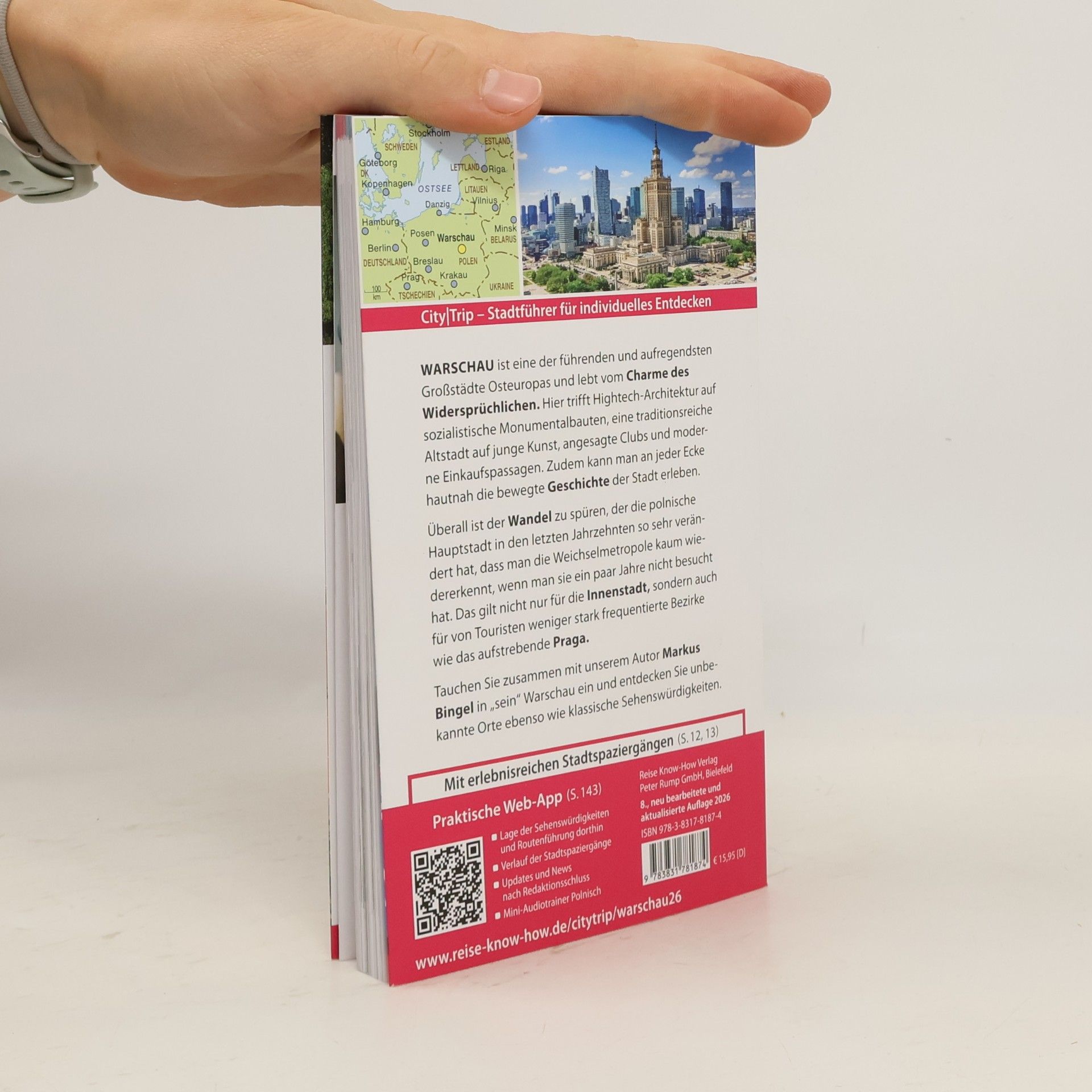 Markus Bingel Reise Know-How CityTrip Warschau: Reiseführer Warschau mit Stadtplan und kostenloser Web-App