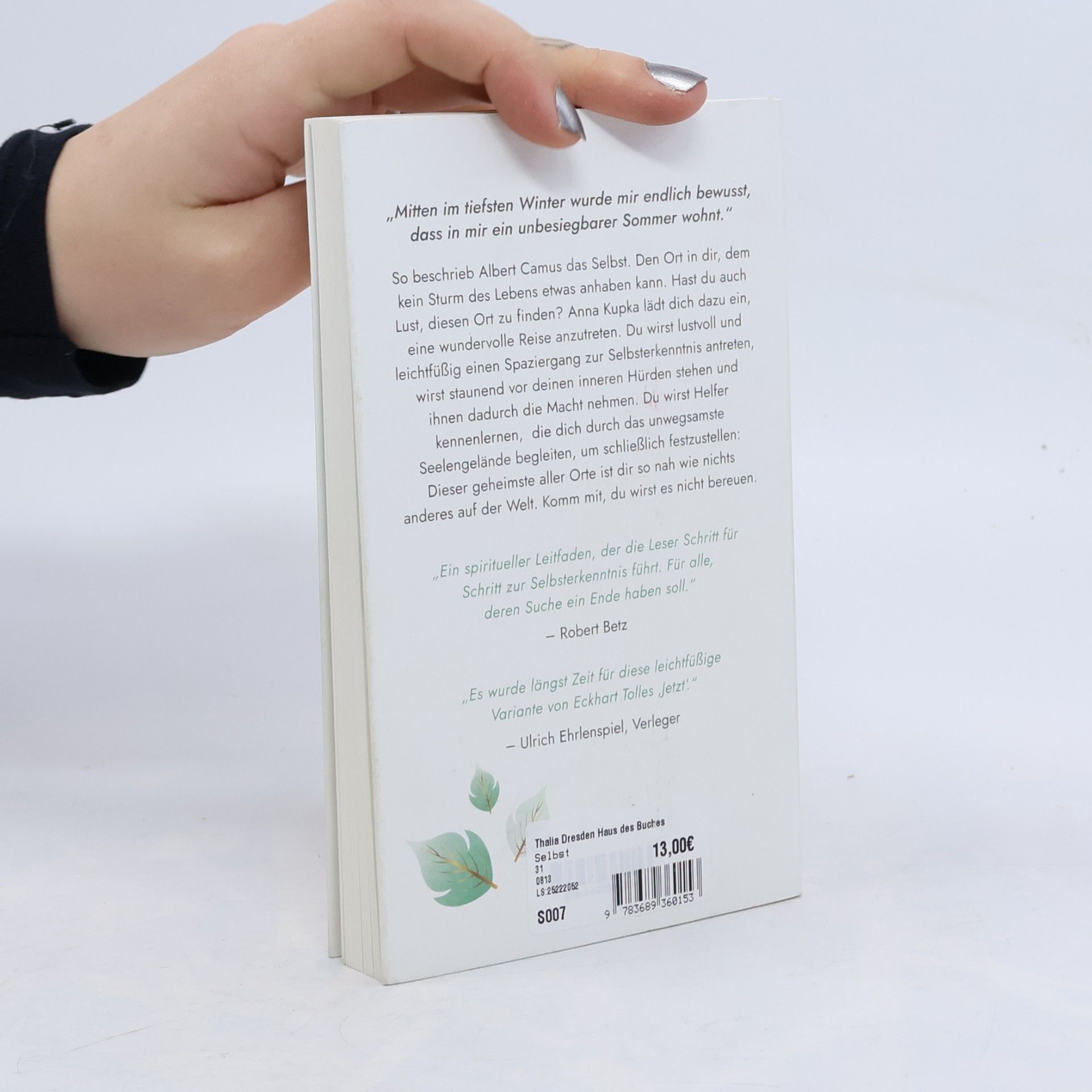 Anna Kupka Selbst. Die Suche hat ein Ende