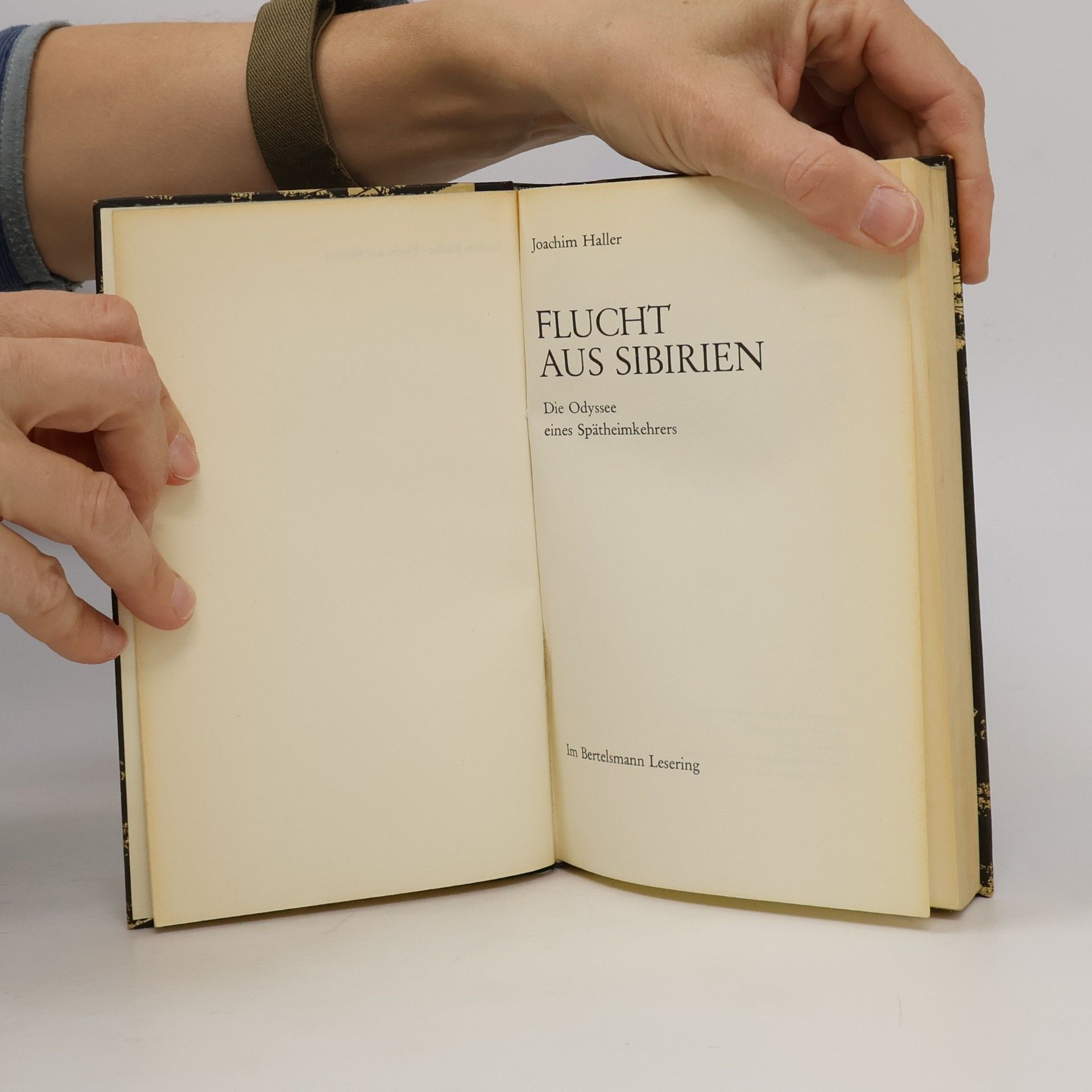 Joachim Haller Flucht aus Sibirien