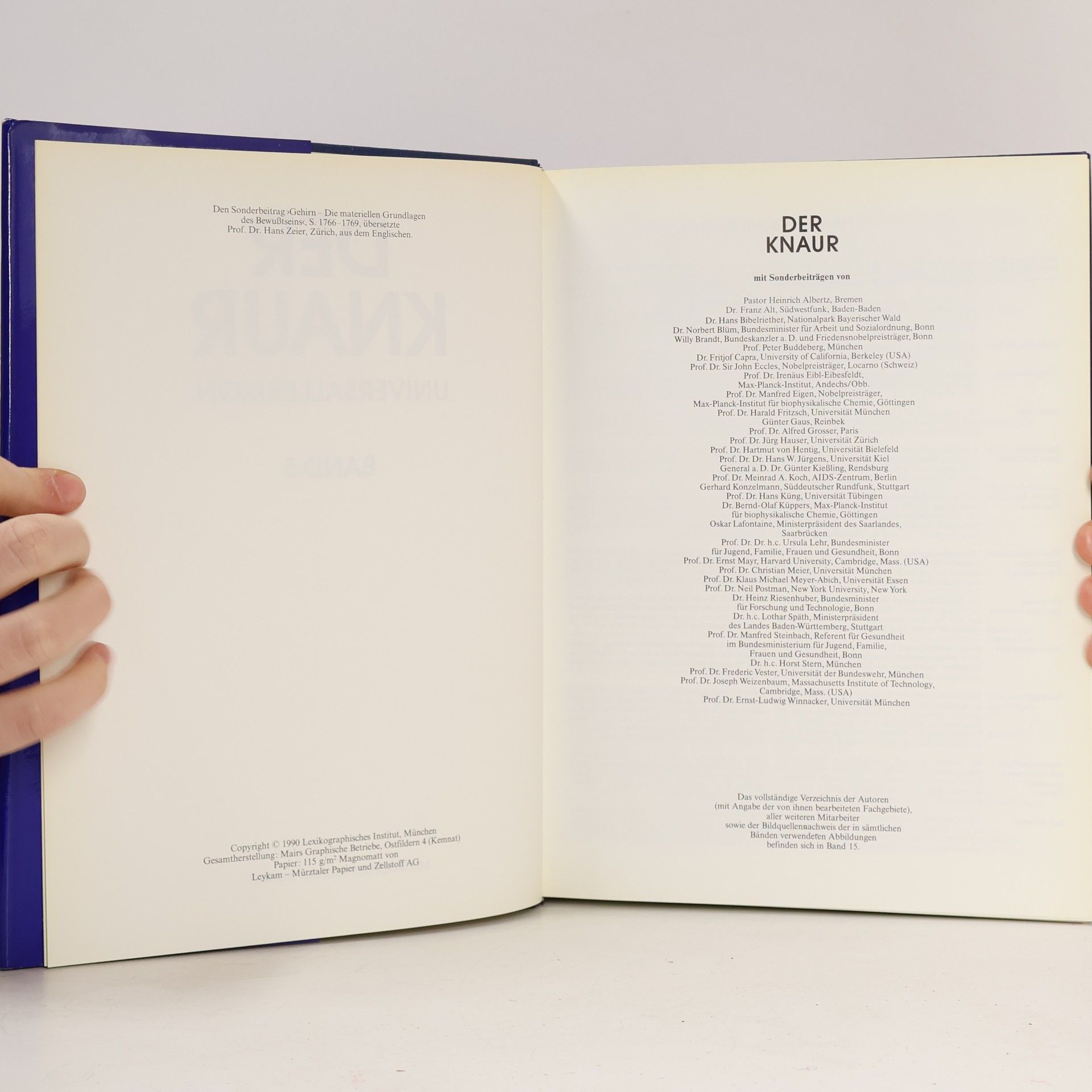 Autorenkollektiv Der Knaur Universal Lexikon in 15 Bänden. Band 5