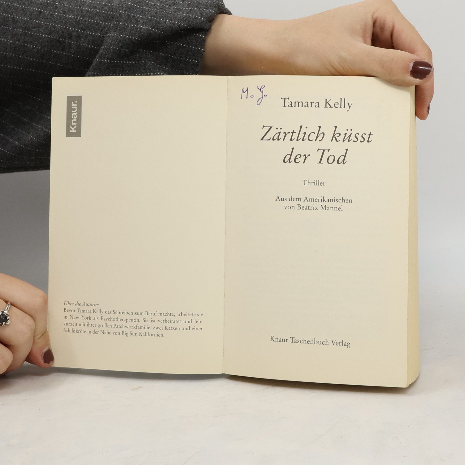 Tamara Kelly Zärtlich küsst der Tod