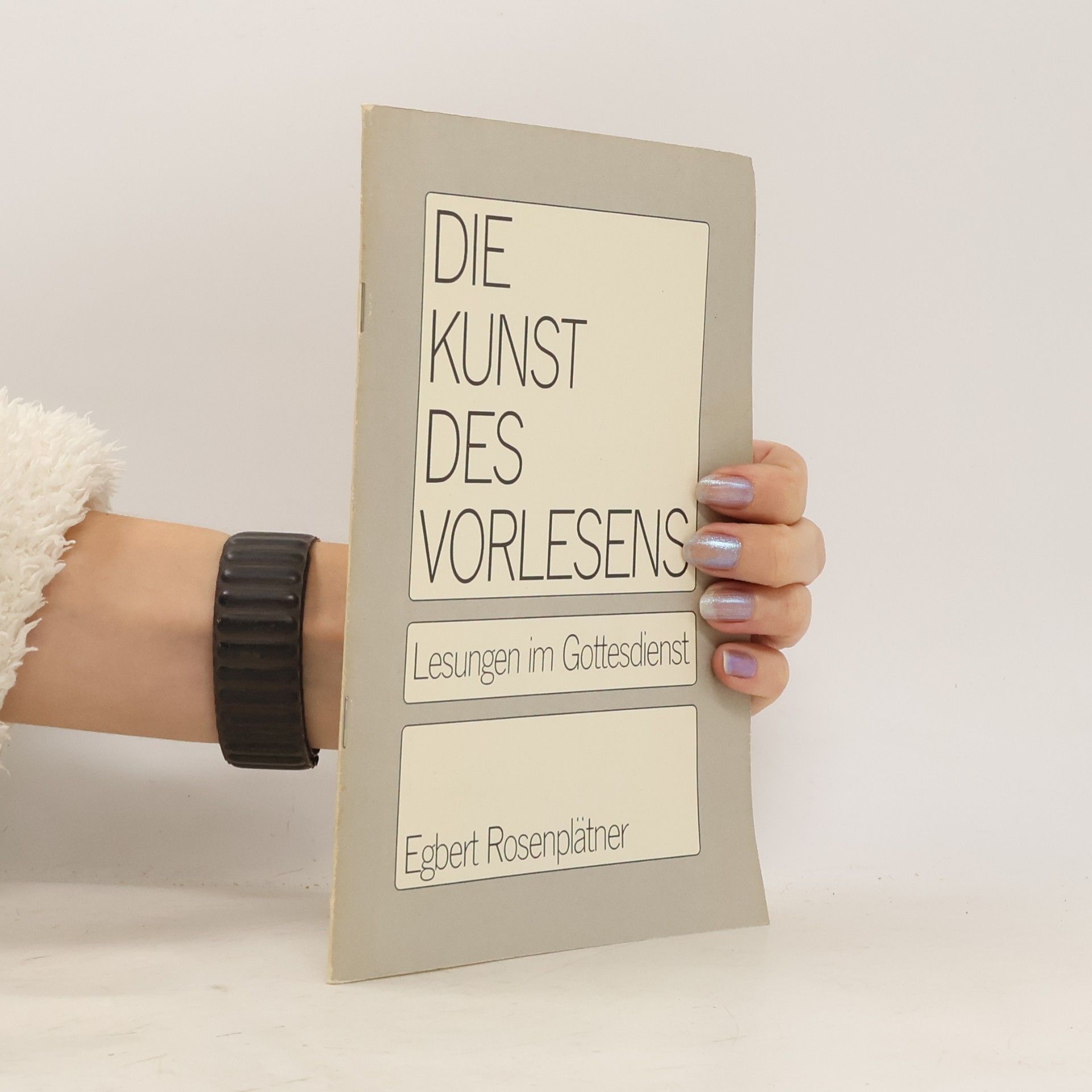 Egbert Rosenplätner Die Kunst des Vorlesens