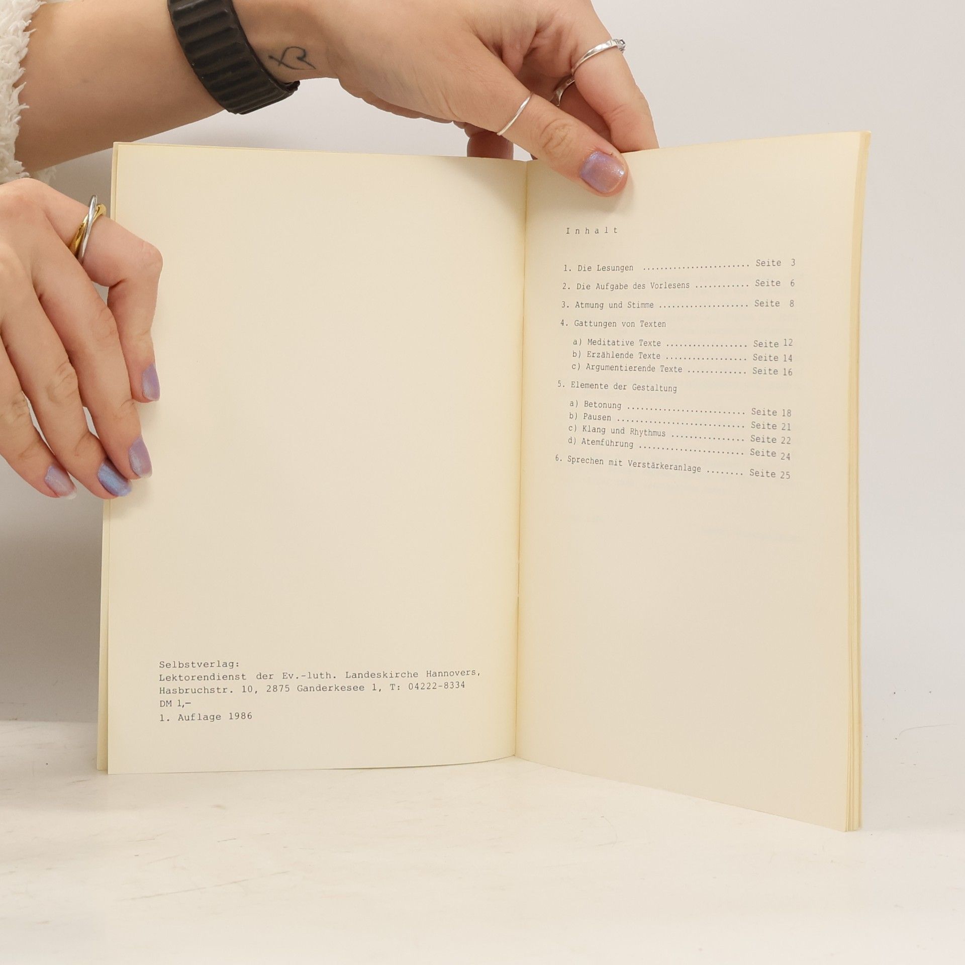 Egbert Rosenplätner Die Kunst des Vorlesens
