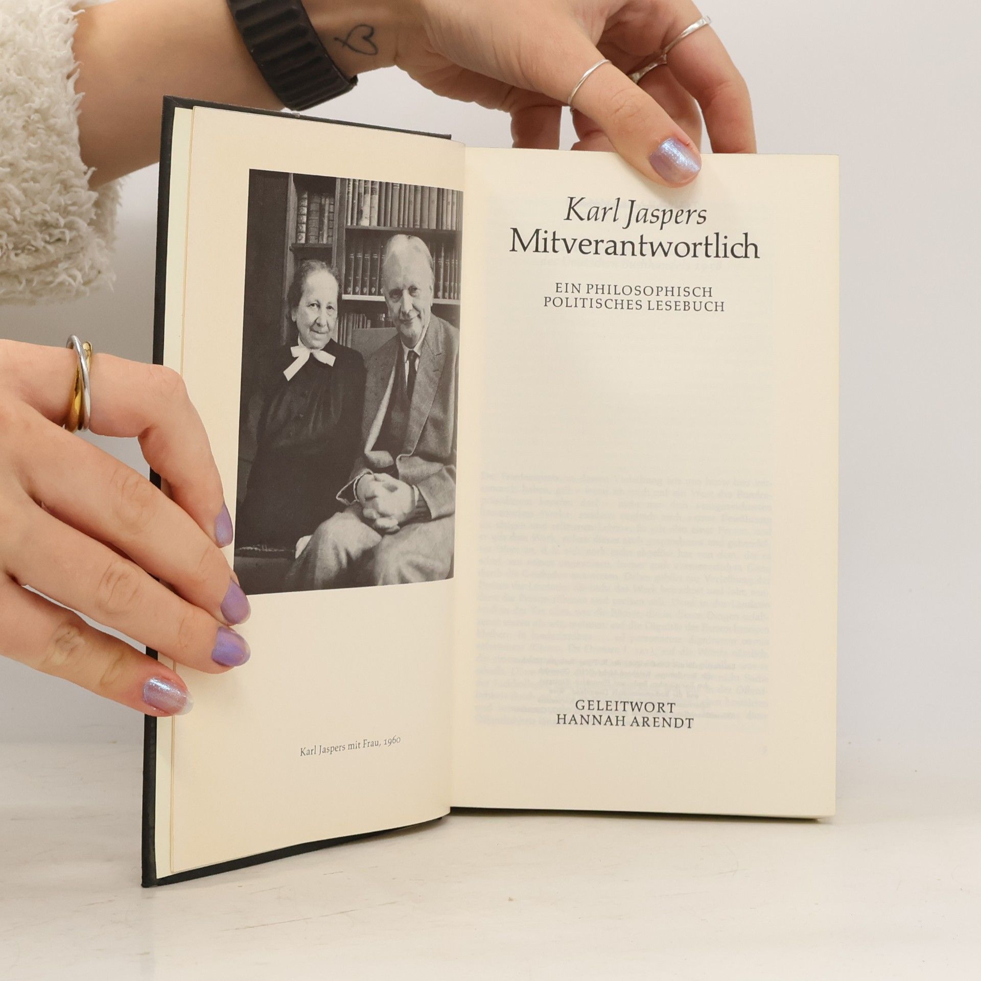 Karl Jaspers Mitverantwortlich