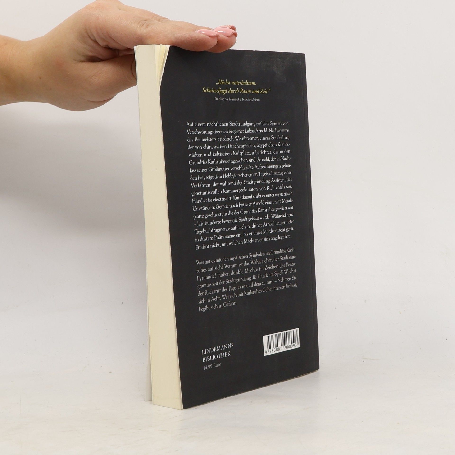 Bernd Hettlage Lindemanns Bibliothek: Das Geheimnis von Karlsruhe - 4. Auflage