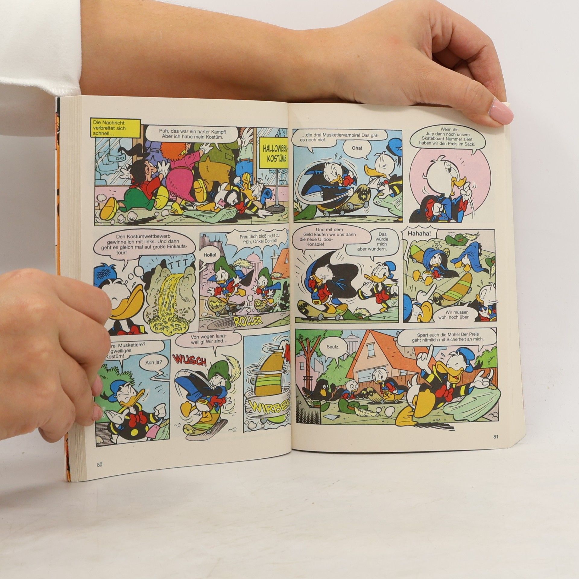Walt Disney Lustiges Taschenbuch 9/2023. Gruselgeschichten. Halloween