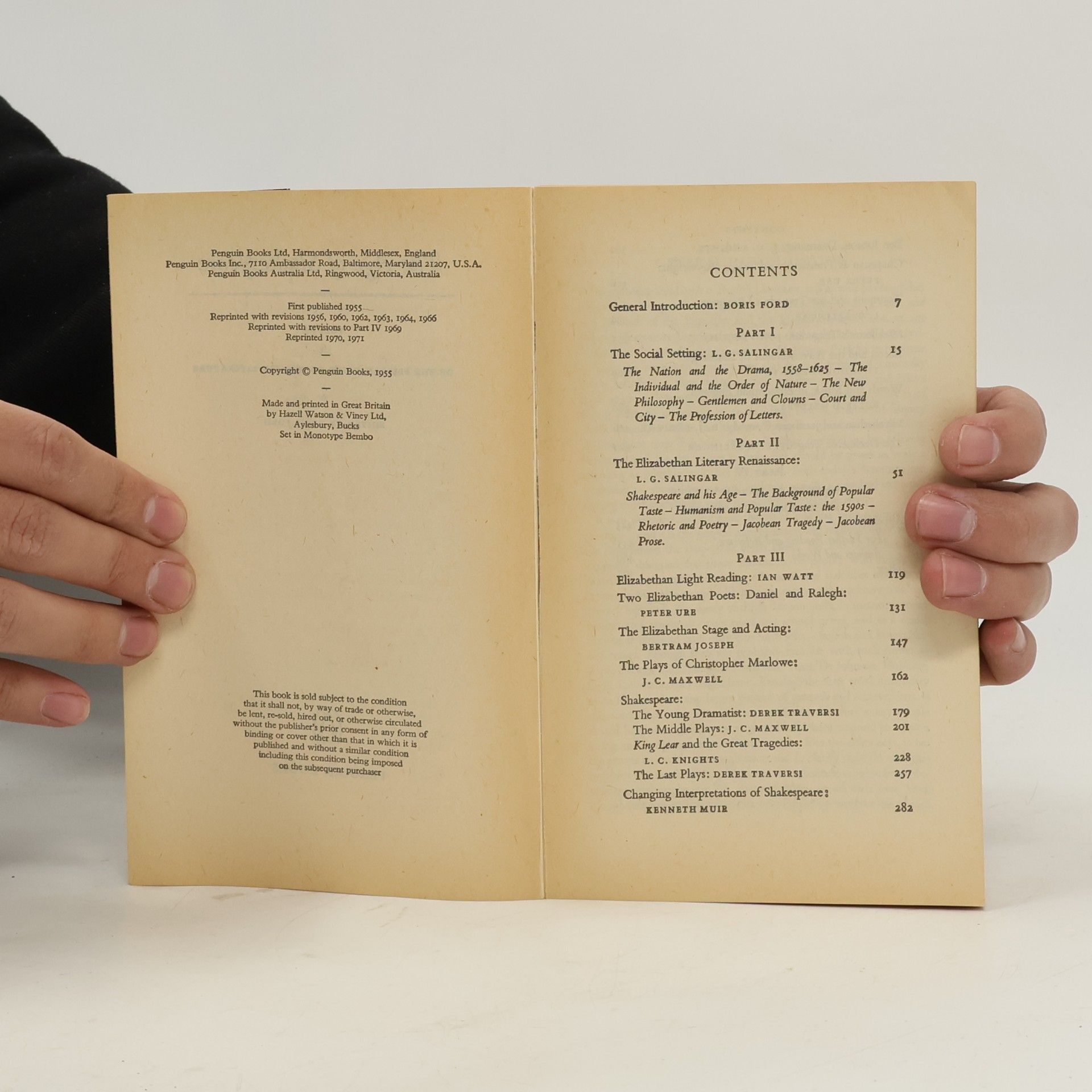 kolektiv The Pelican Guide to English Literature 2. The age of Shakespeare