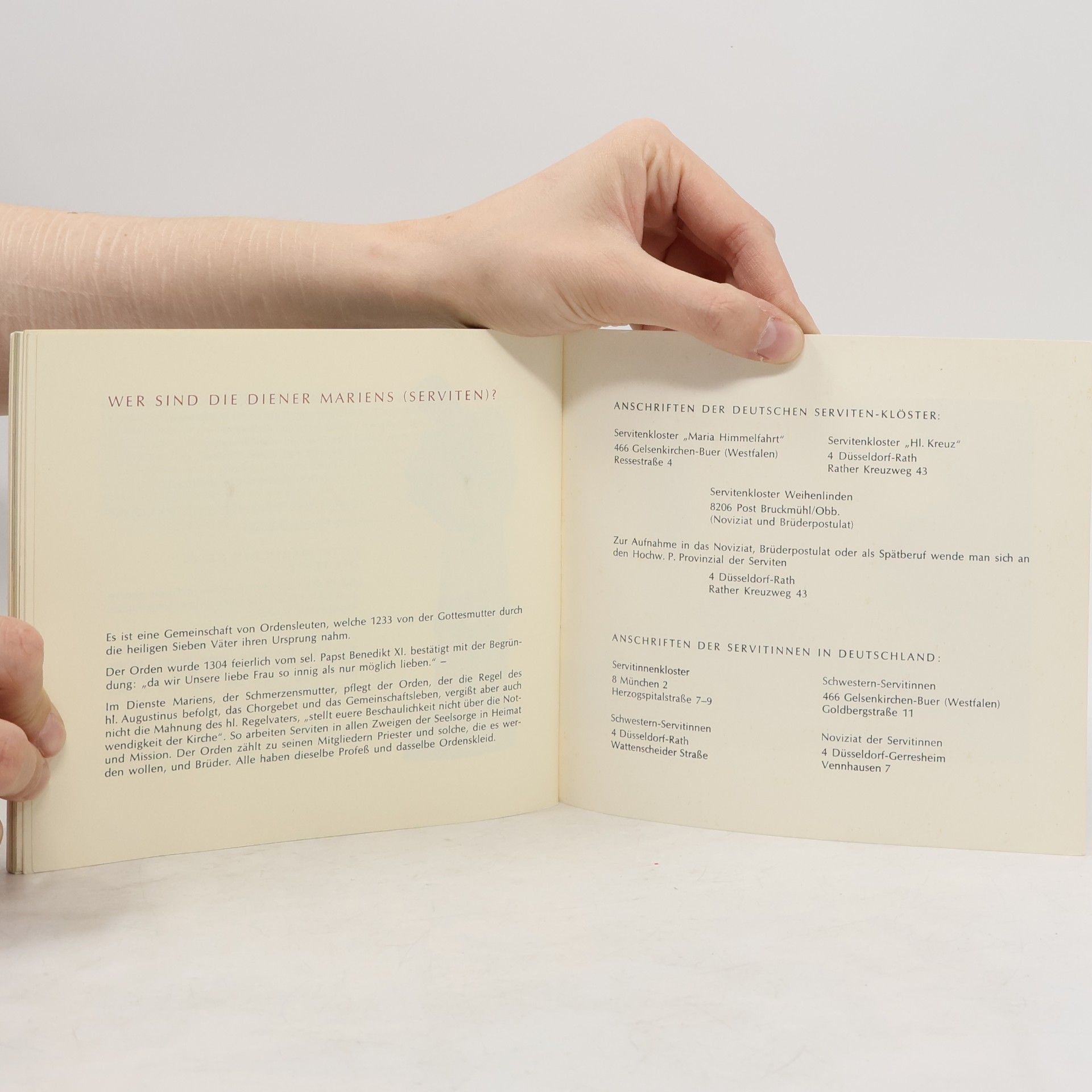kolektiv Jahrbuch der Serviten 1964