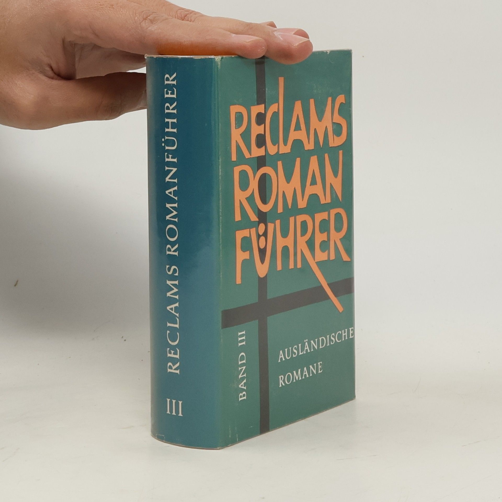 Various authors Reclams Romanführer. Band III