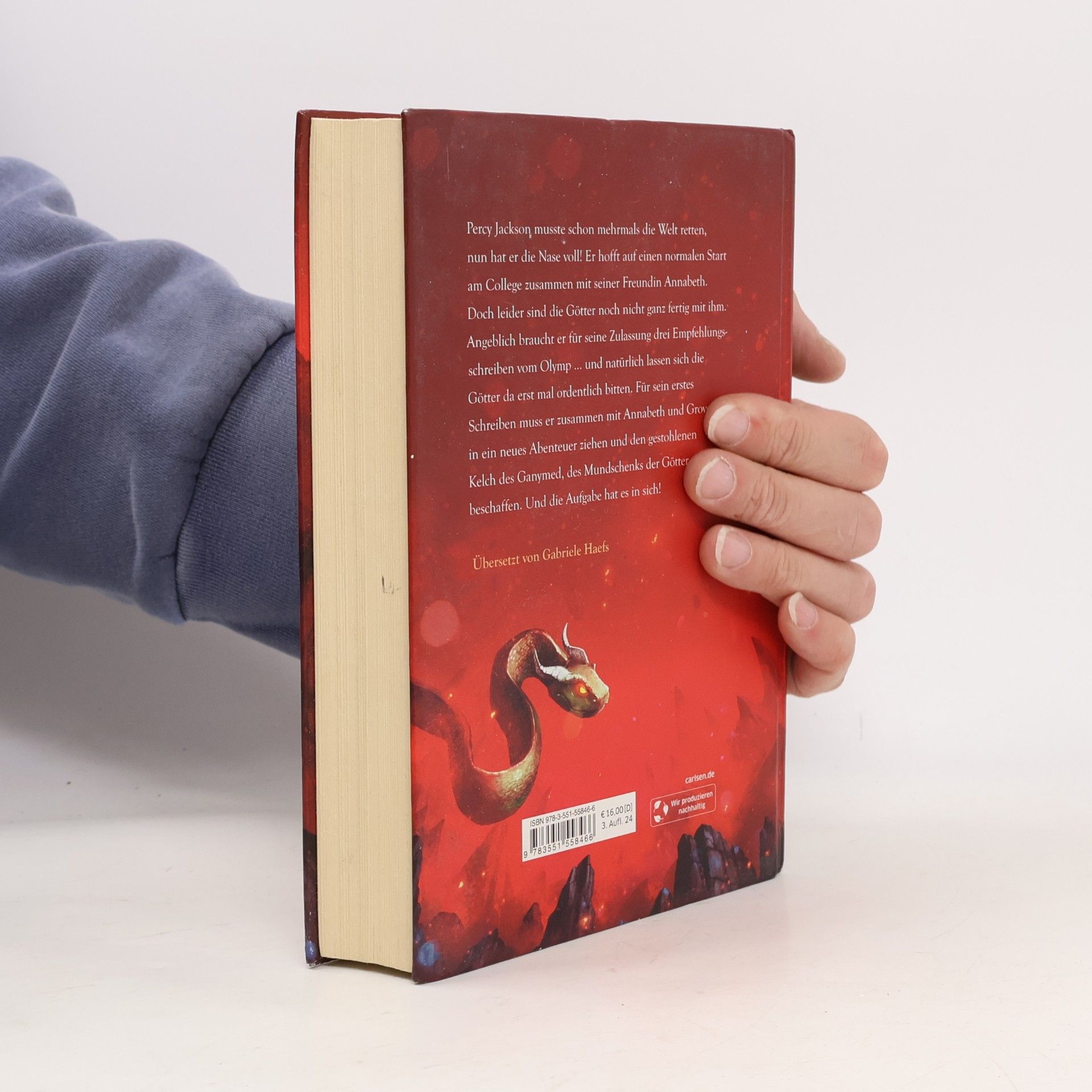 Rick Riordan Percy Jackson: Der Kelch der Götter