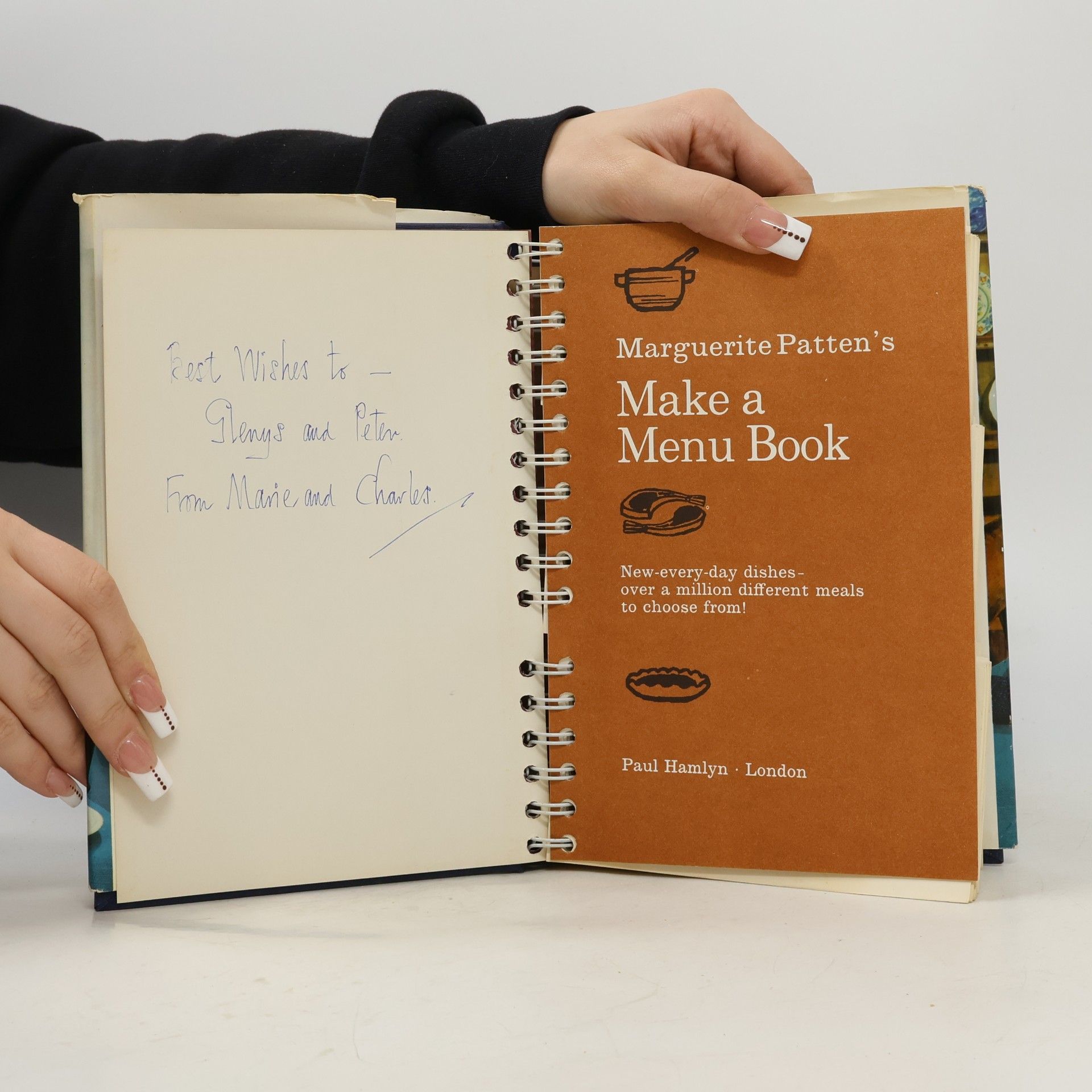 Patten Marguerite Make a Menu Book