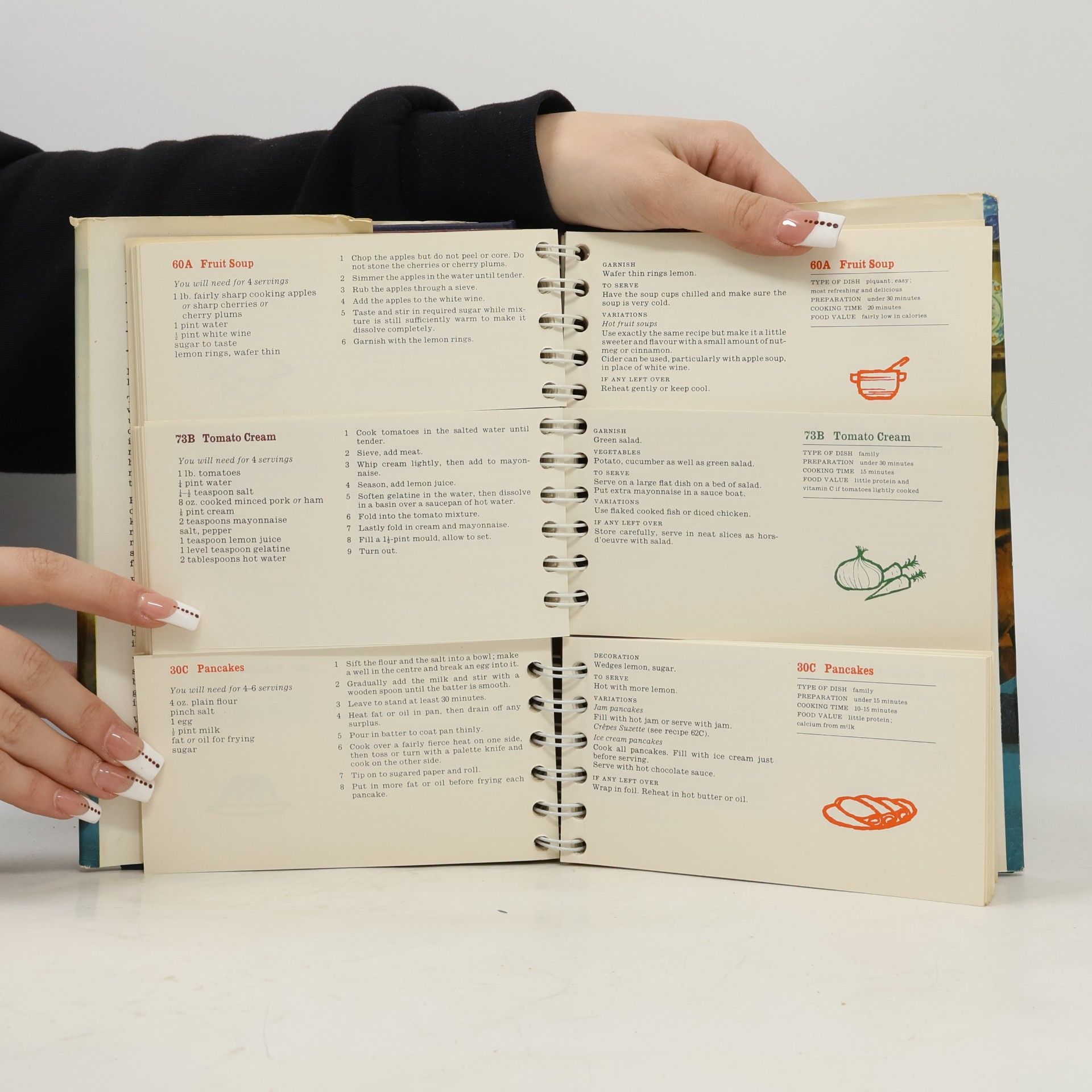Patten Marguerite Make a Menu Book