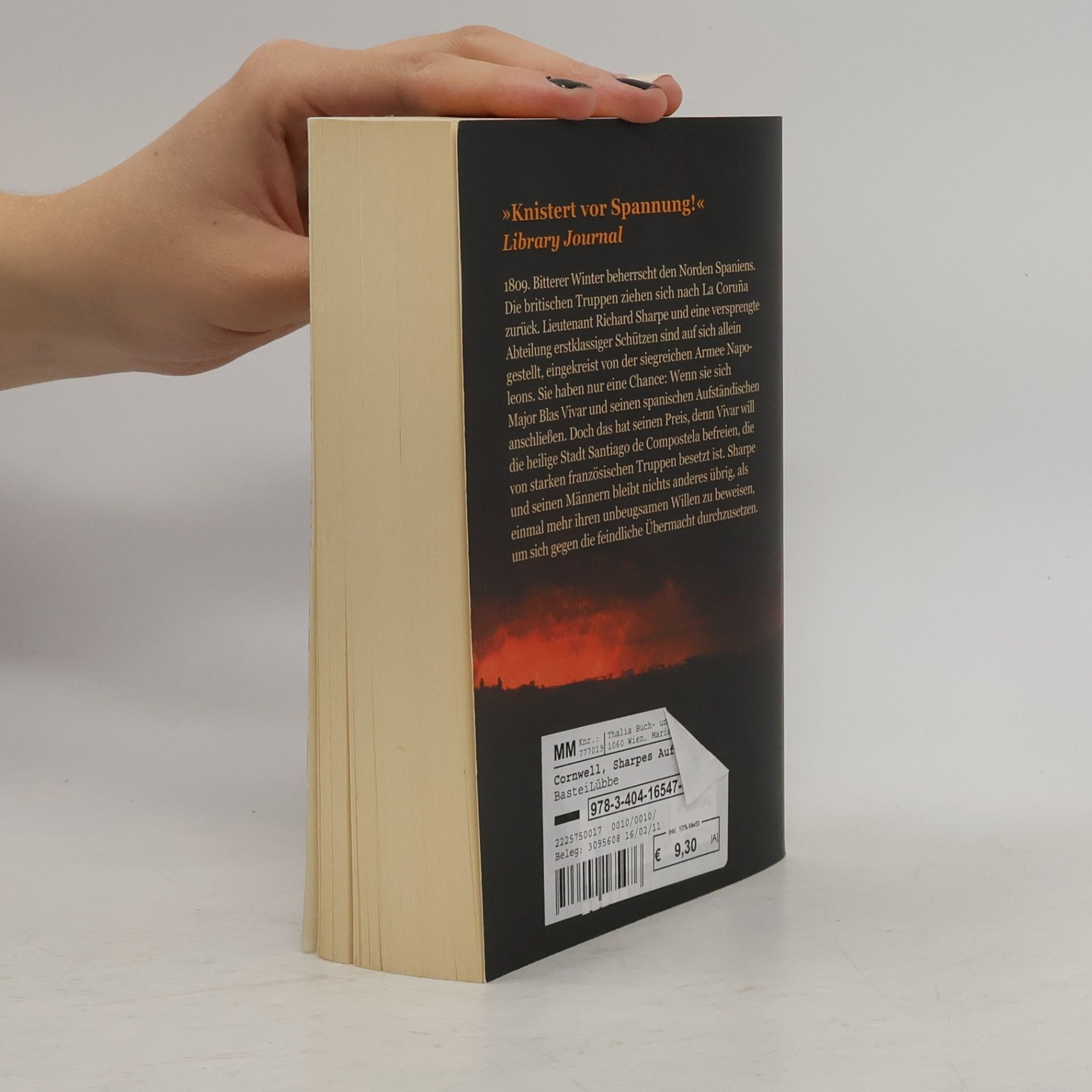 Bernard Cornwell Sharpes Aufstieg