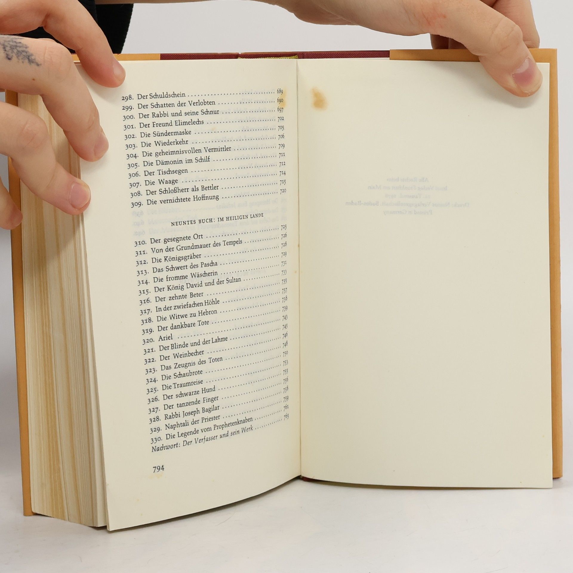 Micha Josef Bin-Gorion Der Born Judas