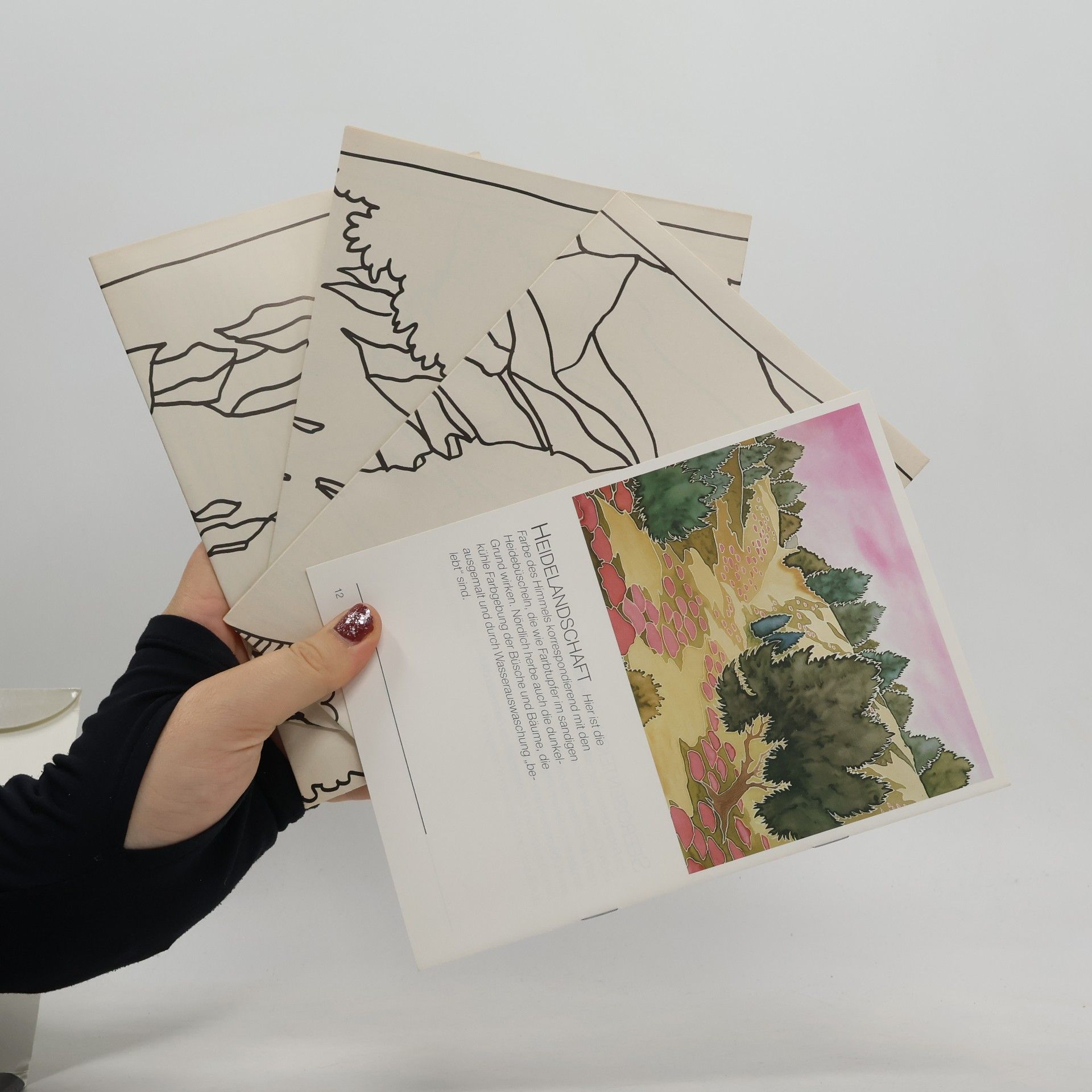Ursula Kühnemann Seidenmalerei - Landschaften