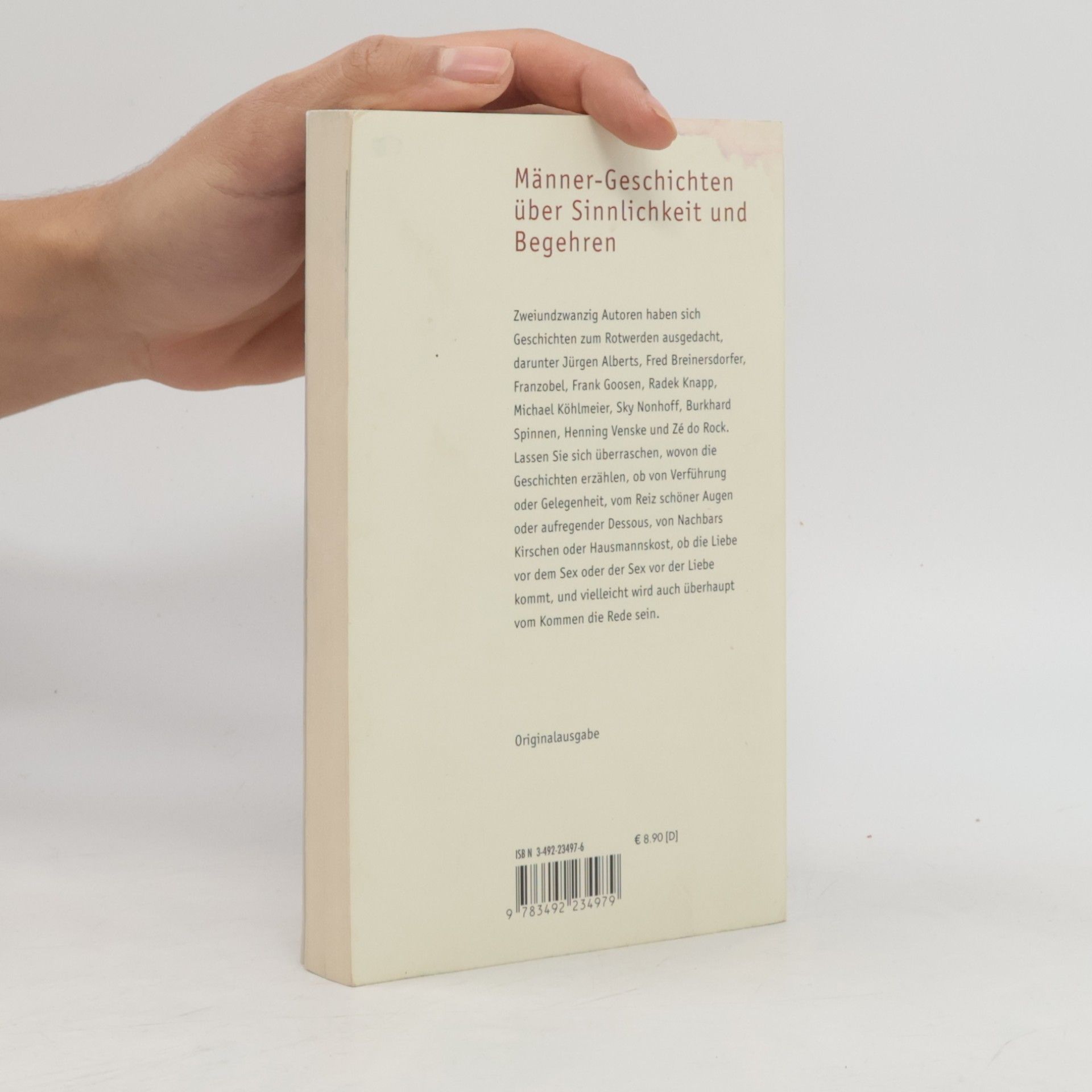 Sabine Blau Männer-Geschichten zum Rotwerden