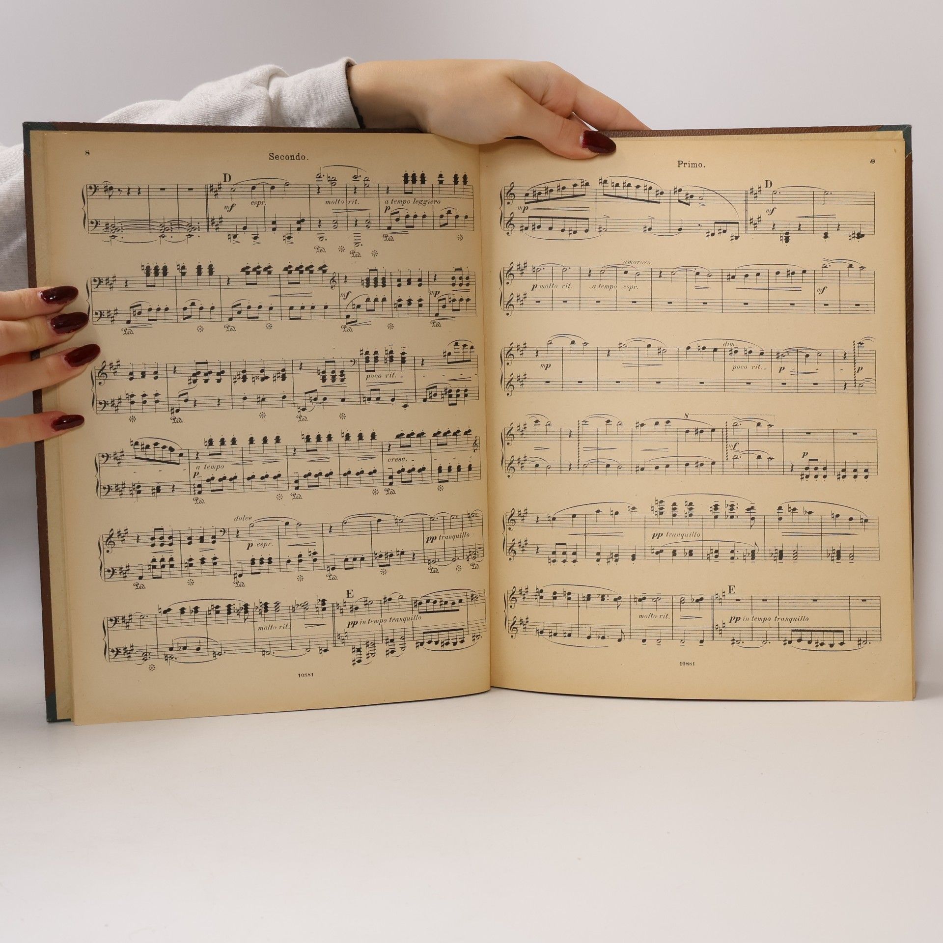 Eduard Schütt Walzer-Marchen für Pianoforte zu vier Händen