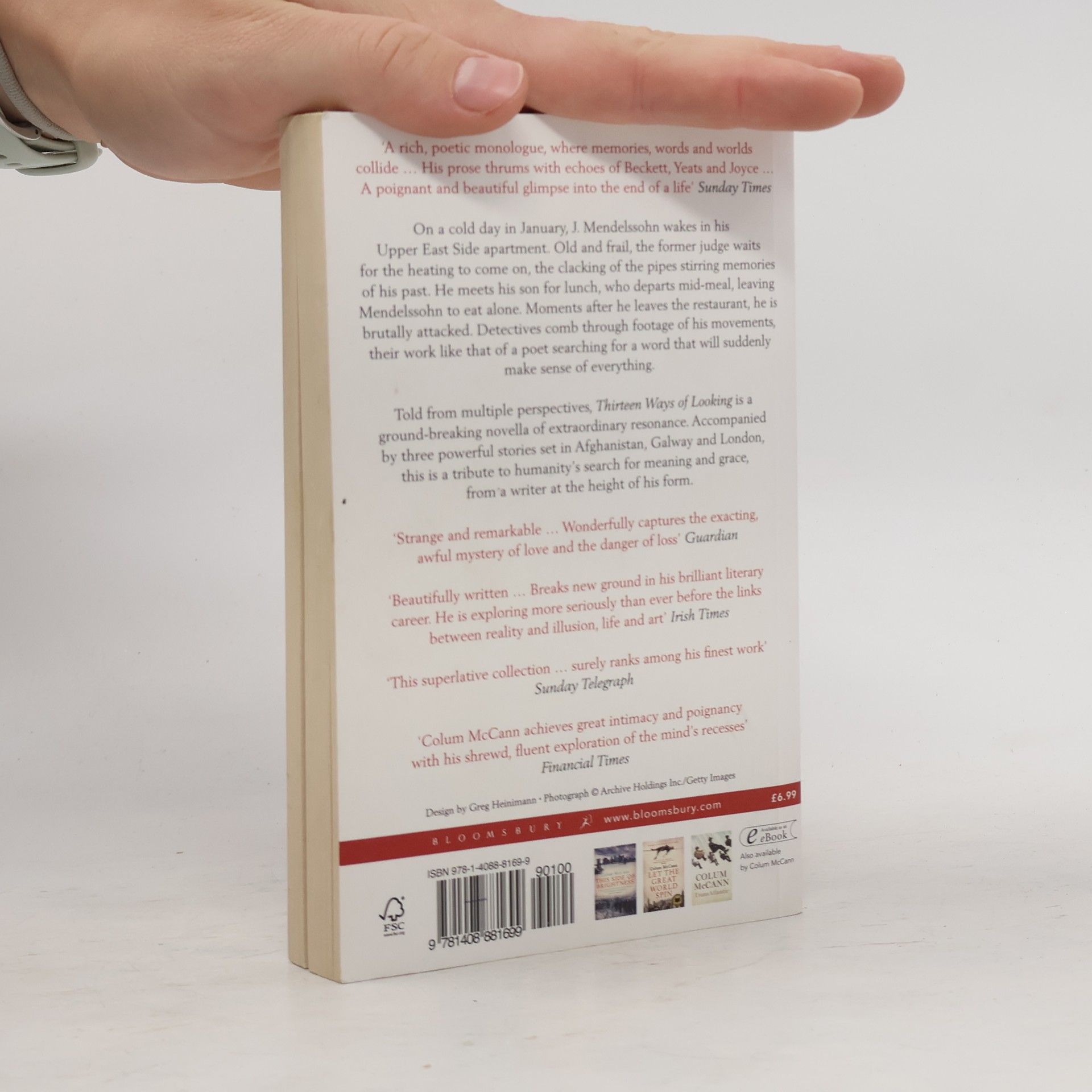Colum McCann Thirteen Ways of Looking