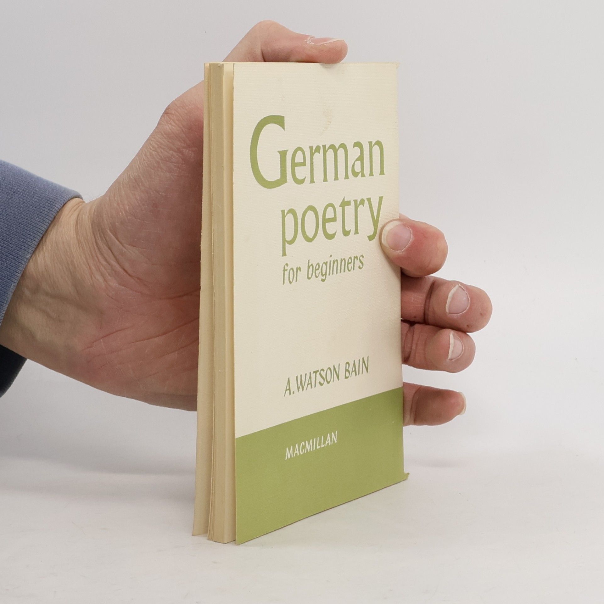 A. Watson Bain German poetry