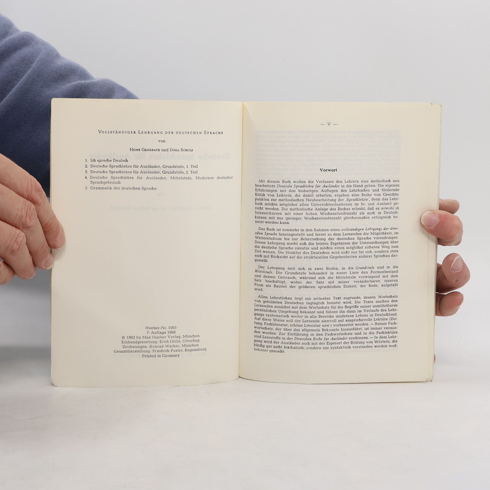 Schulz-Griesbach Deustche Sprachlehre für Ausländer