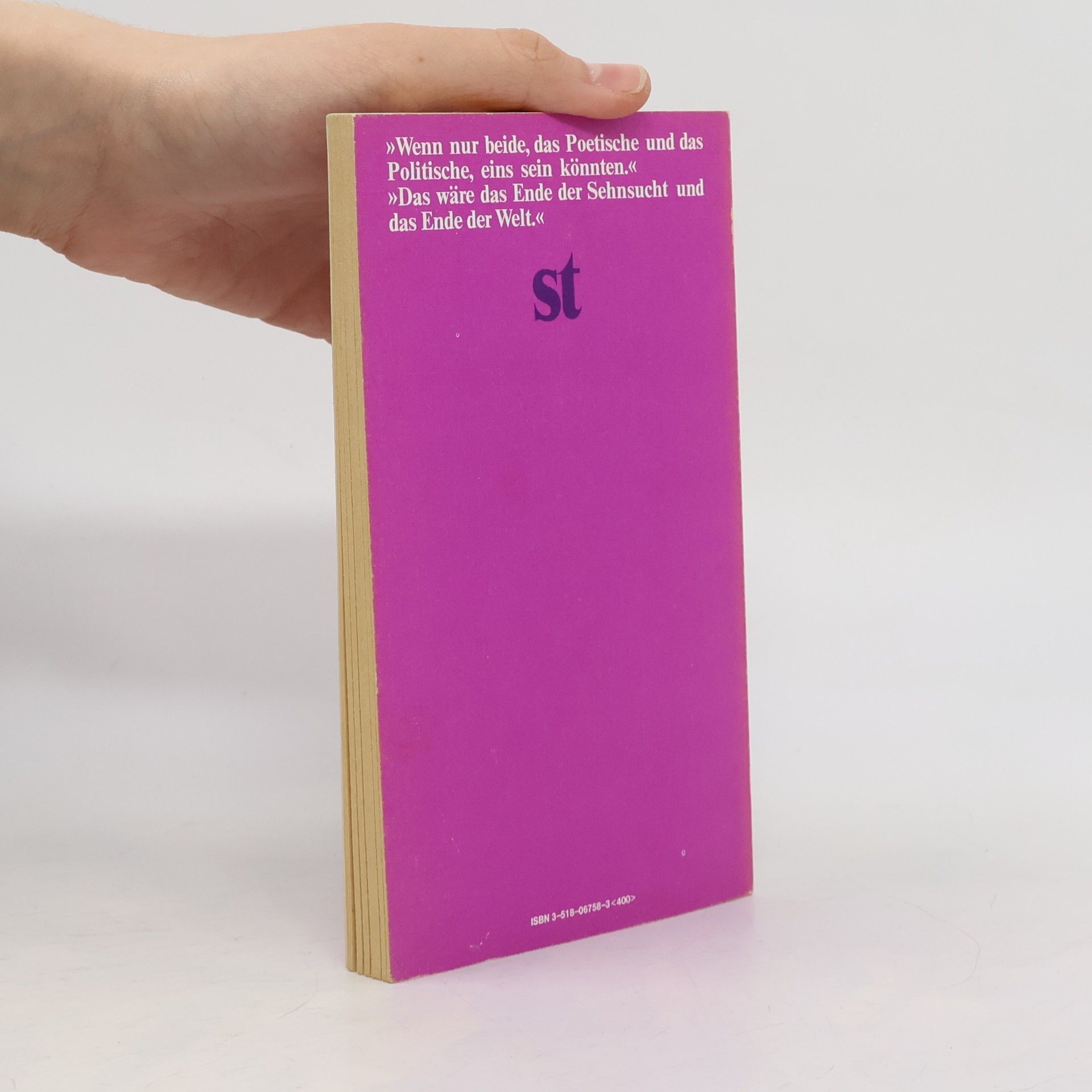Peter Handke Falsche Bewegung