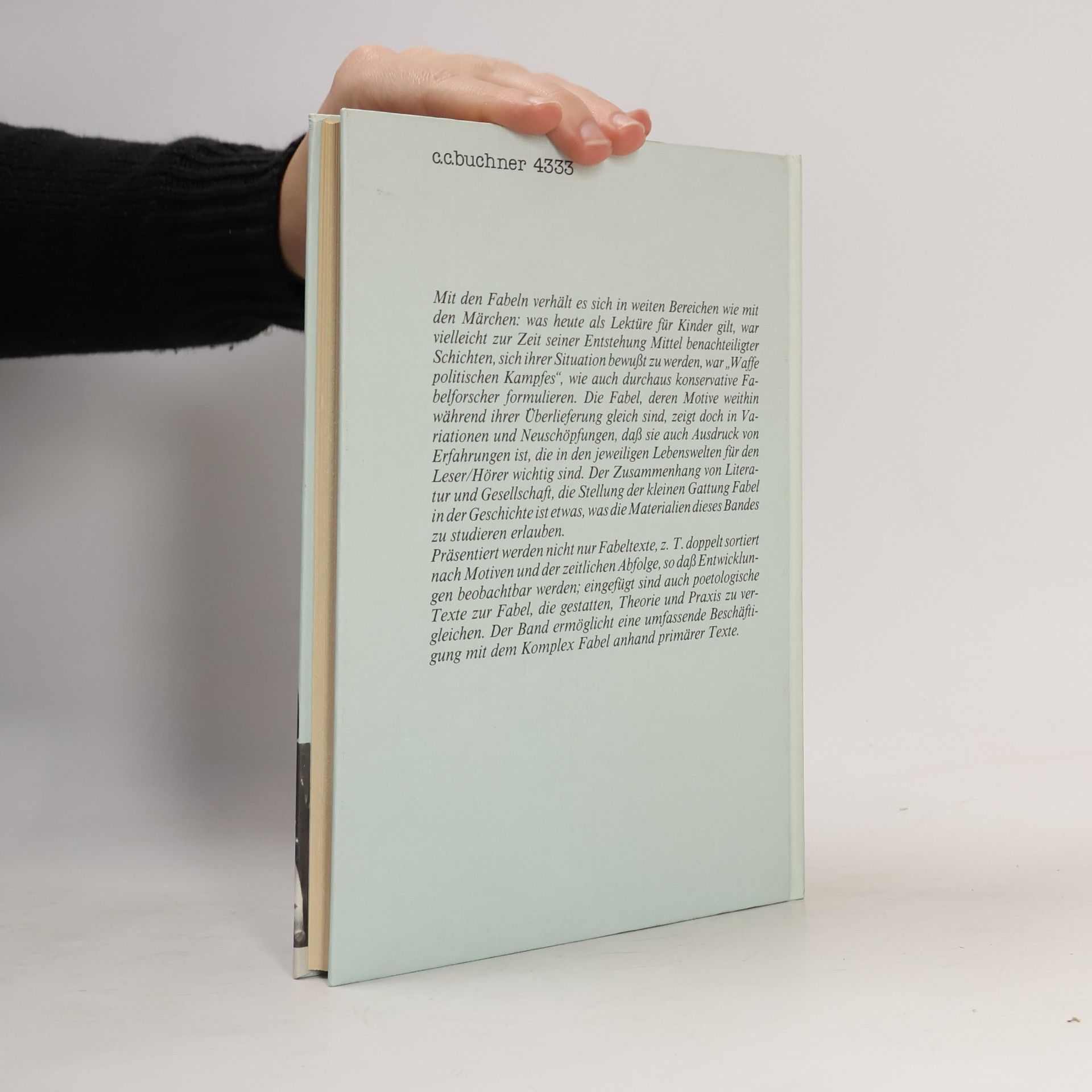 Erwin Leibfried Themen Texte Interpretationen - 3: Fabel