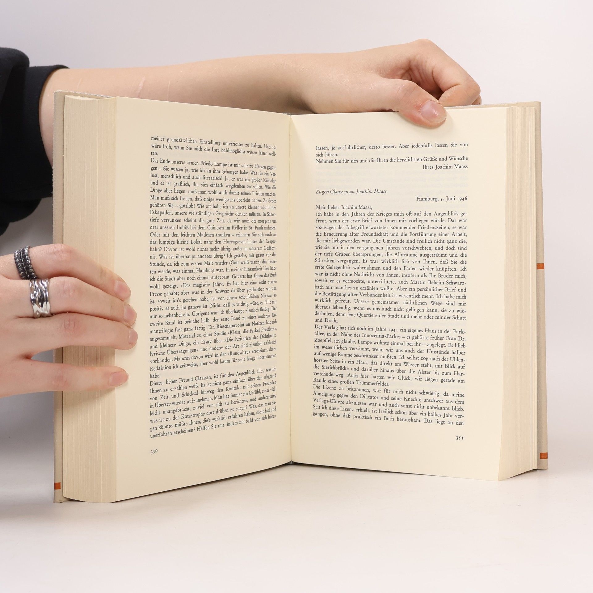 Eugen Claassen In Büchern Denken