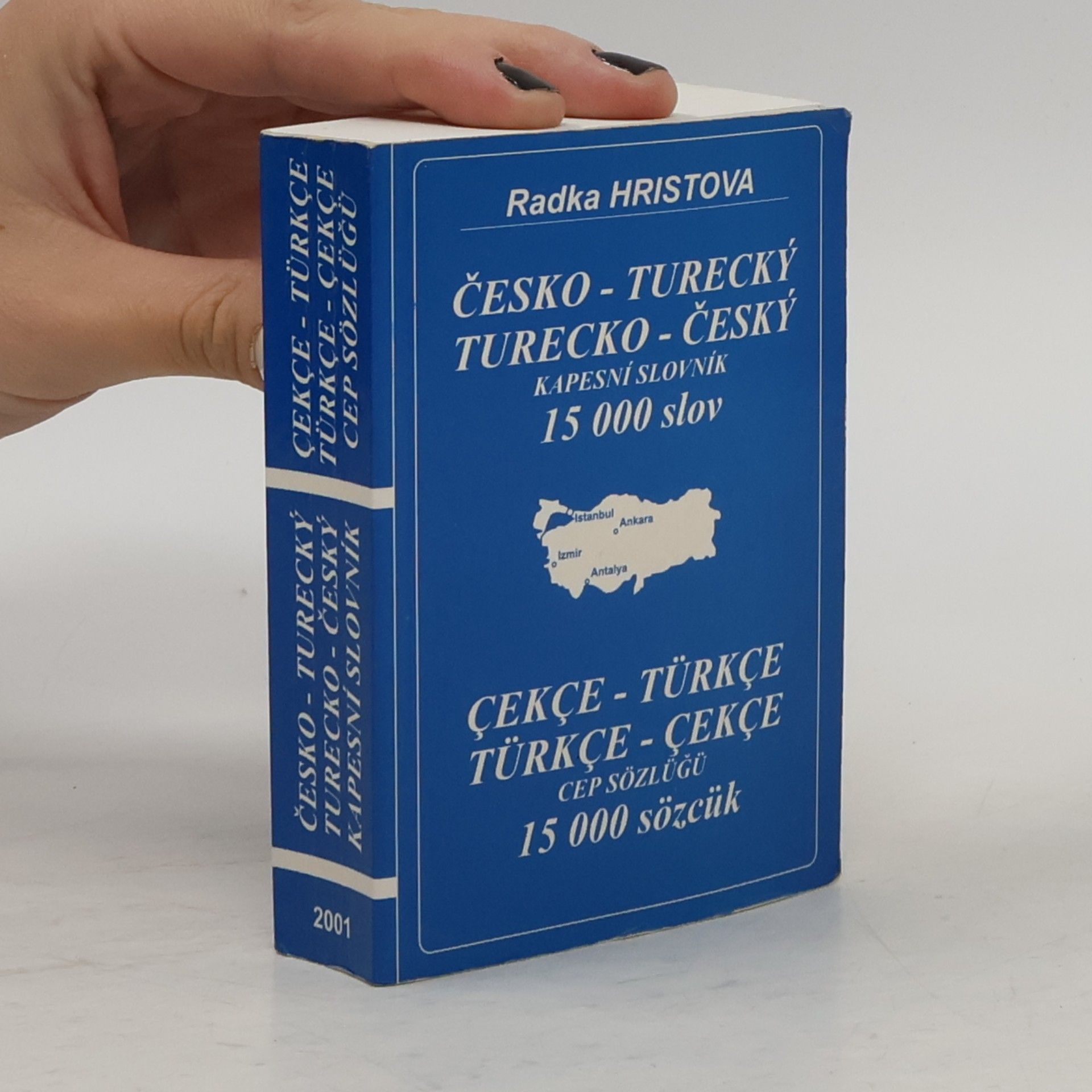 Česko - turecký kapesní slovník 15 000 slov. Çekçe-türkçe sözlük cep sözlügü 15 000 sözcük