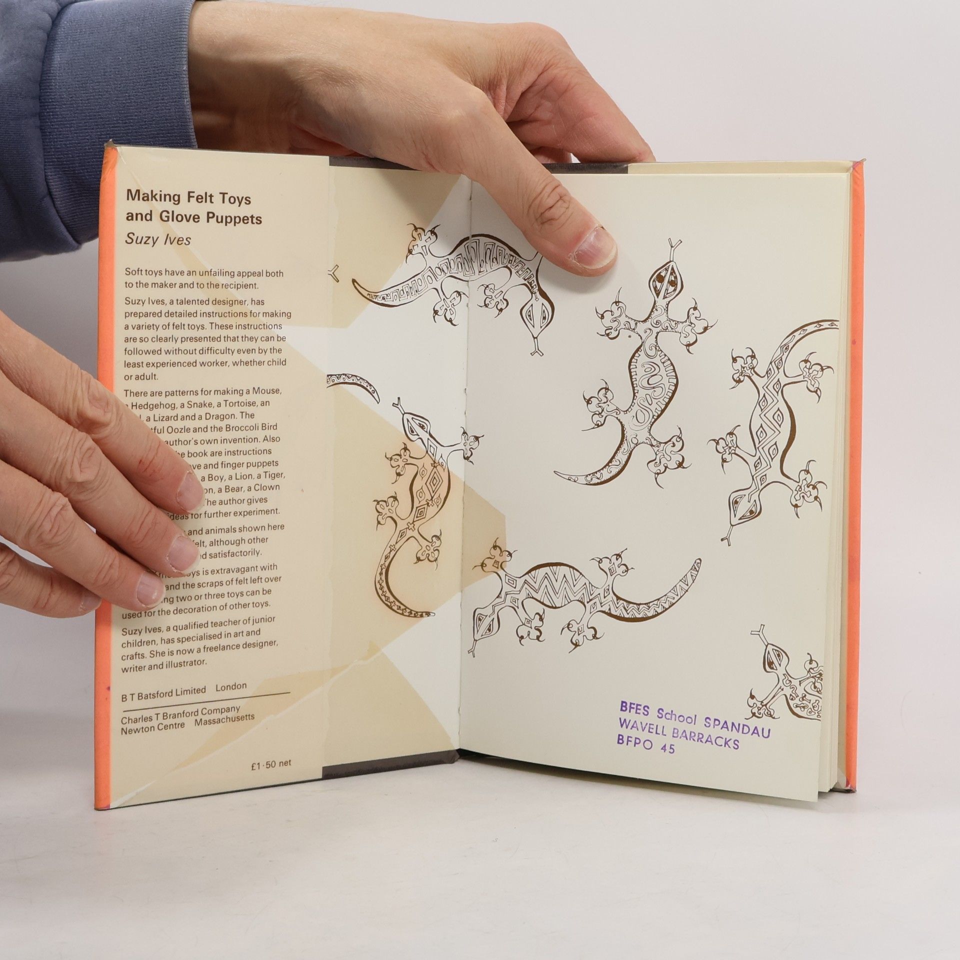 Suzy Ives Making Felt Toys and Glove Puppets