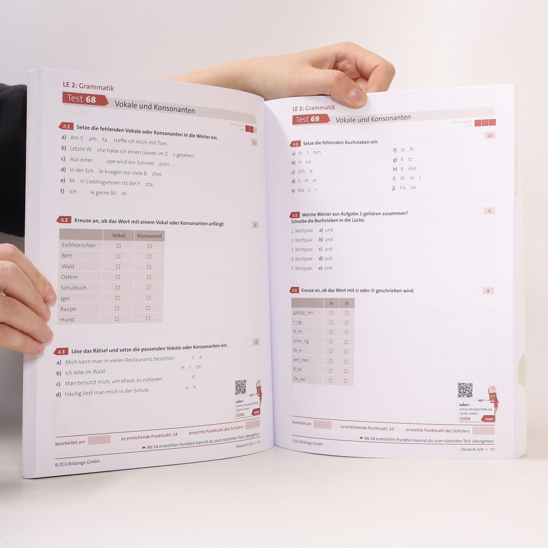 Various authors Testbuch Deutsch 3.-4. Klasse