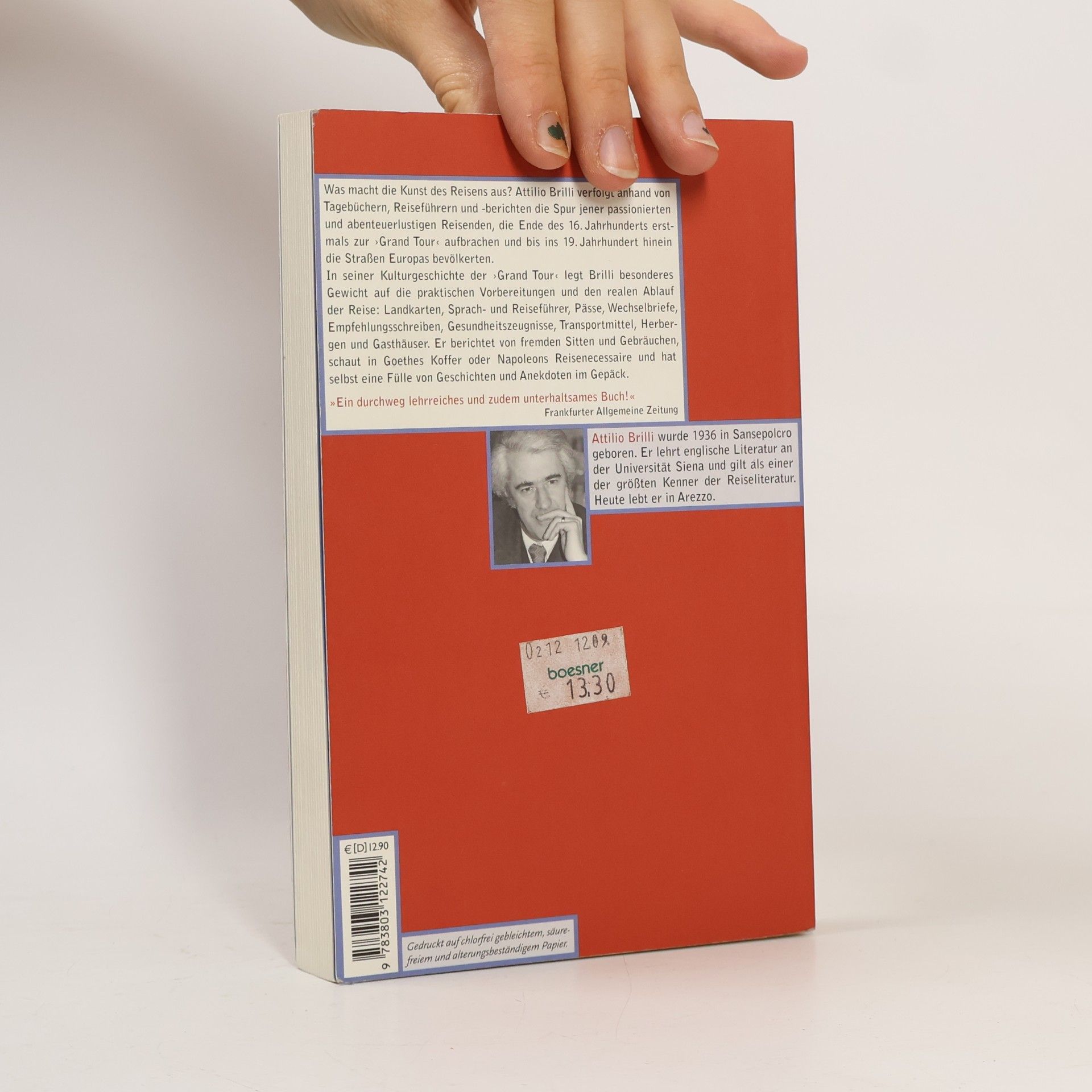Attilio Brilli Als Reisen eine Kunst war