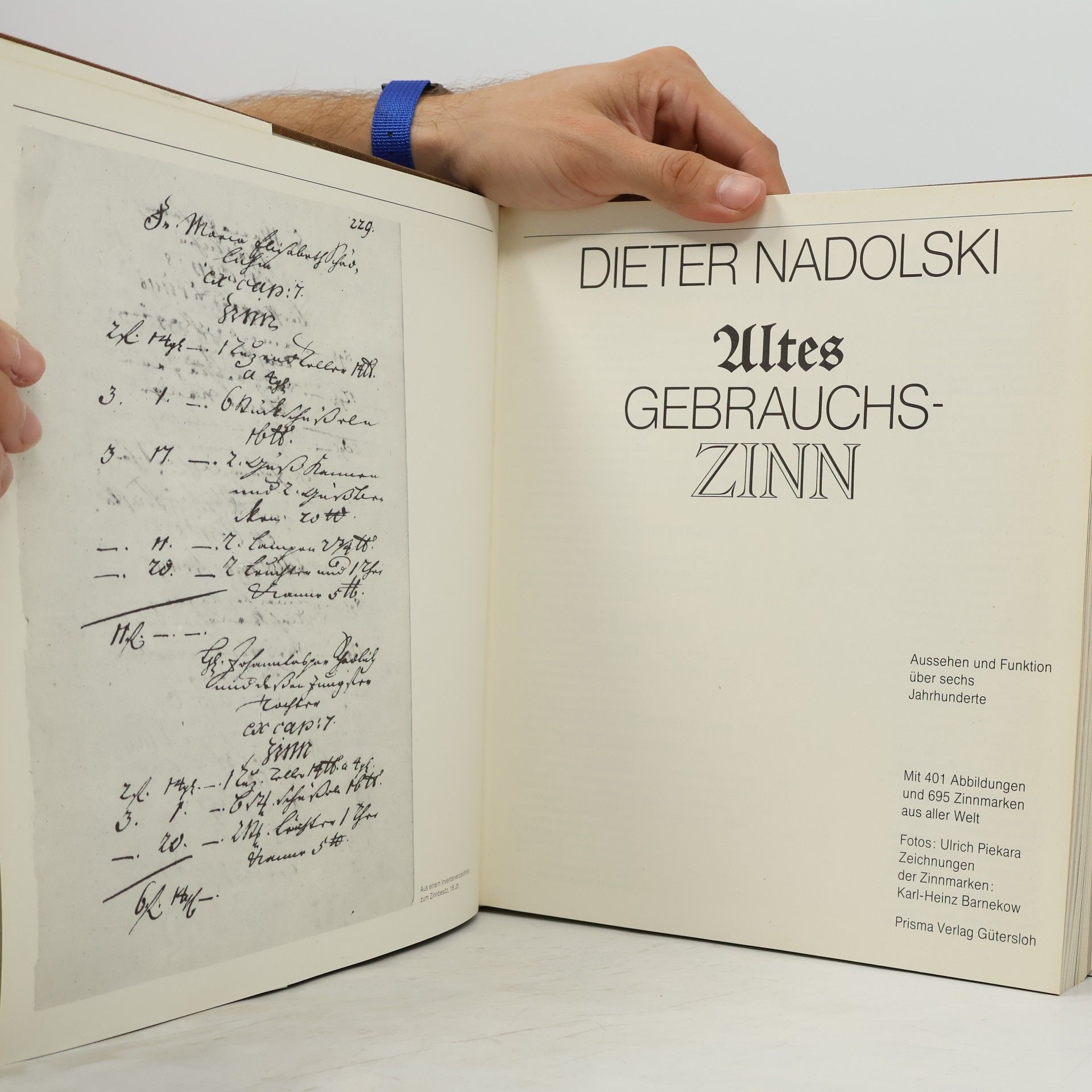 Dieter Nadolski Altes Gebrauchszinn