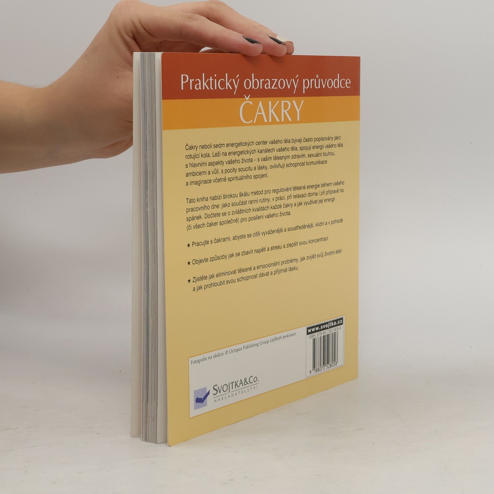 Brenda Rosen Čakry : praktický obrazový průvodce : nalézání rovnováhy a klidu v každodenním životě