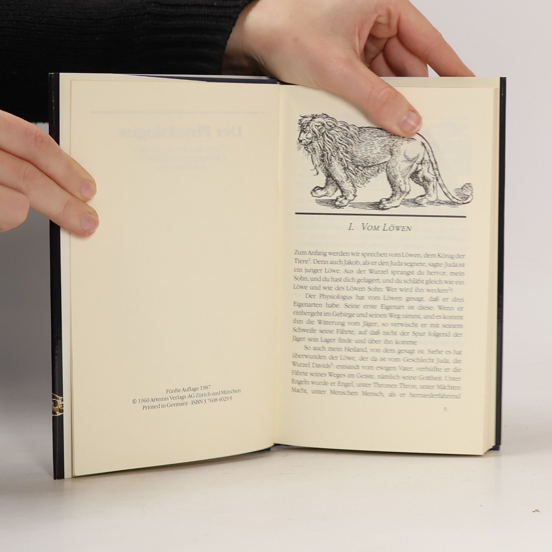 Otto Seel Der Physiologus. Tiere und ihre Symbolik